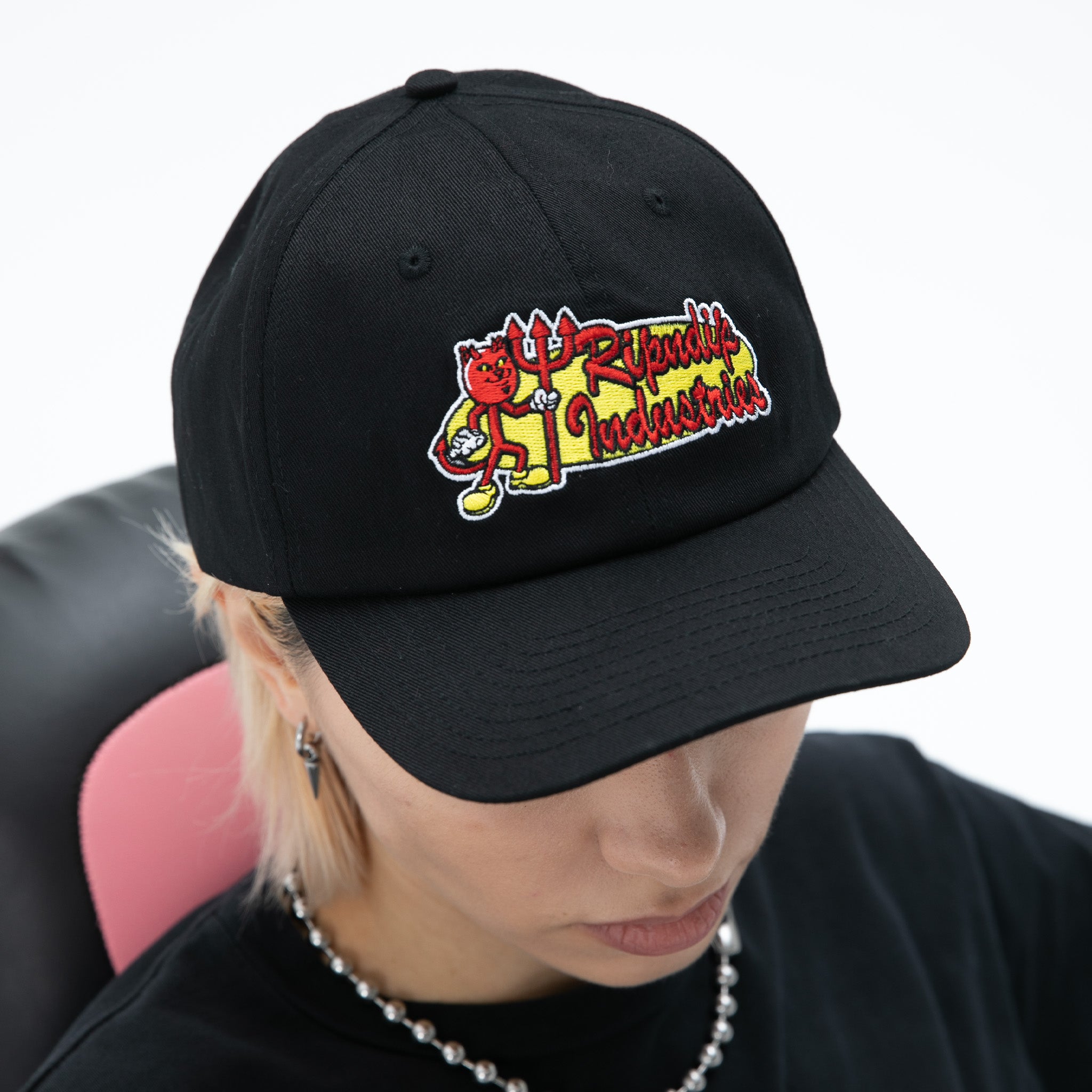 RIPNDIP Ripndip Industries 6 Panel Hat (Black)