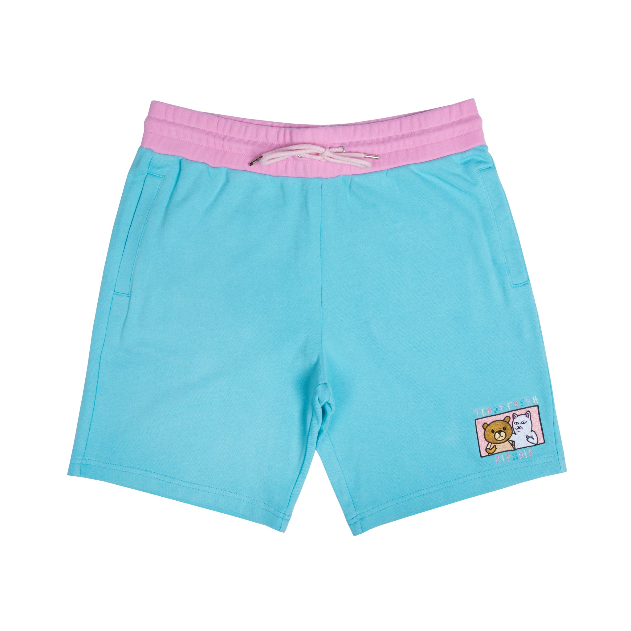 RIPNDIP Teddy Fresh BFF Sweat Shorts (Multi)