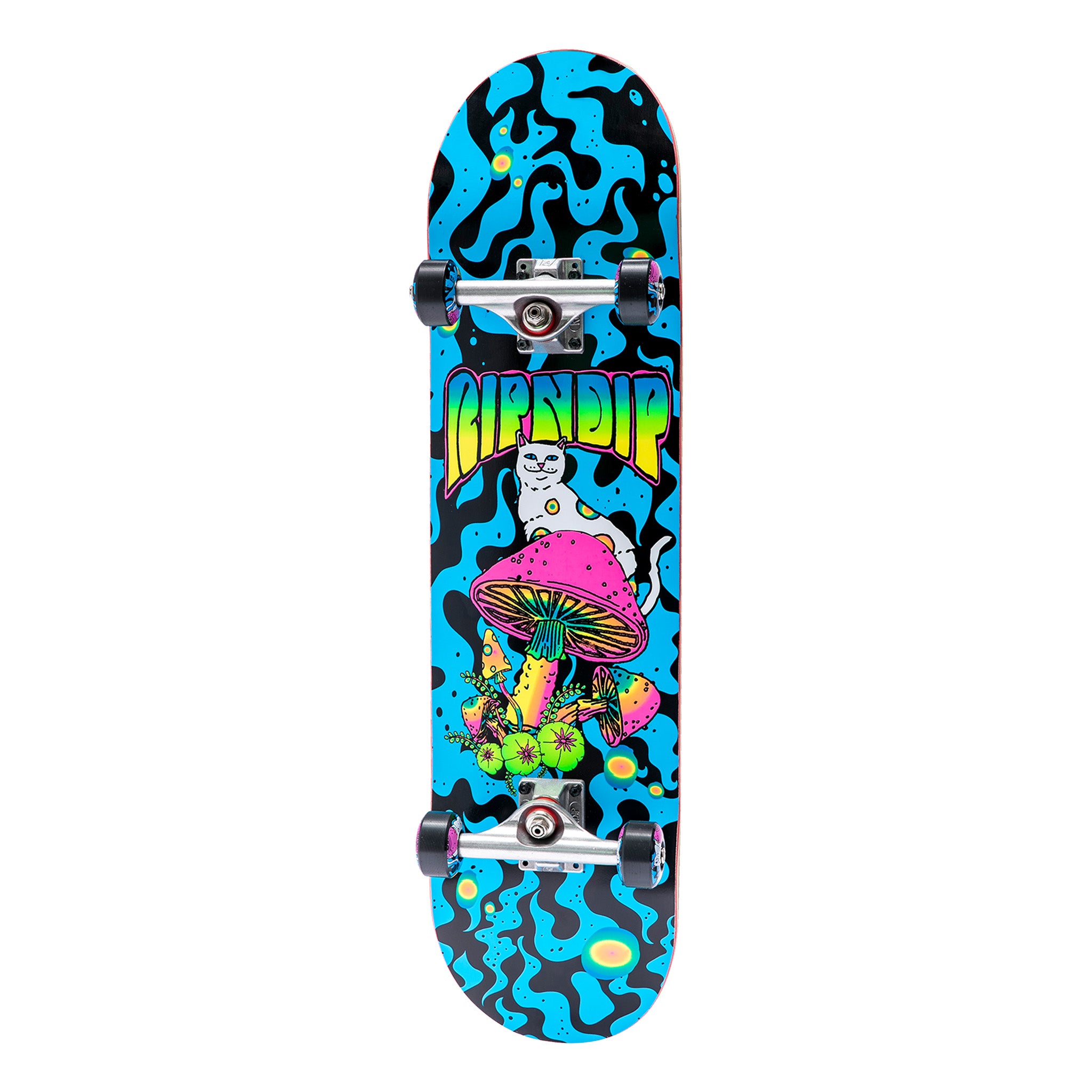 Psychedelic Complete Skateboard (Blue) – RIPNDIP