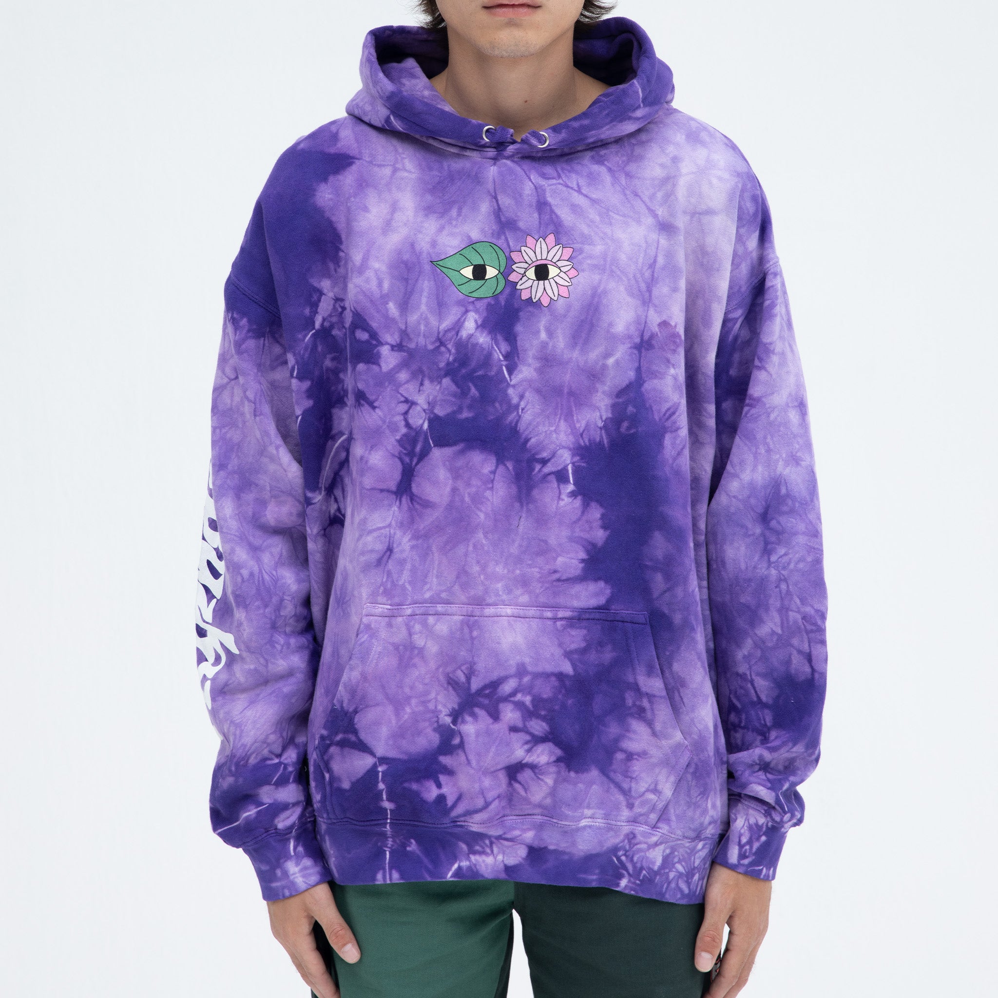 RIPNDIP Home Grown Hoodie (Lilac Lightning Wash)
