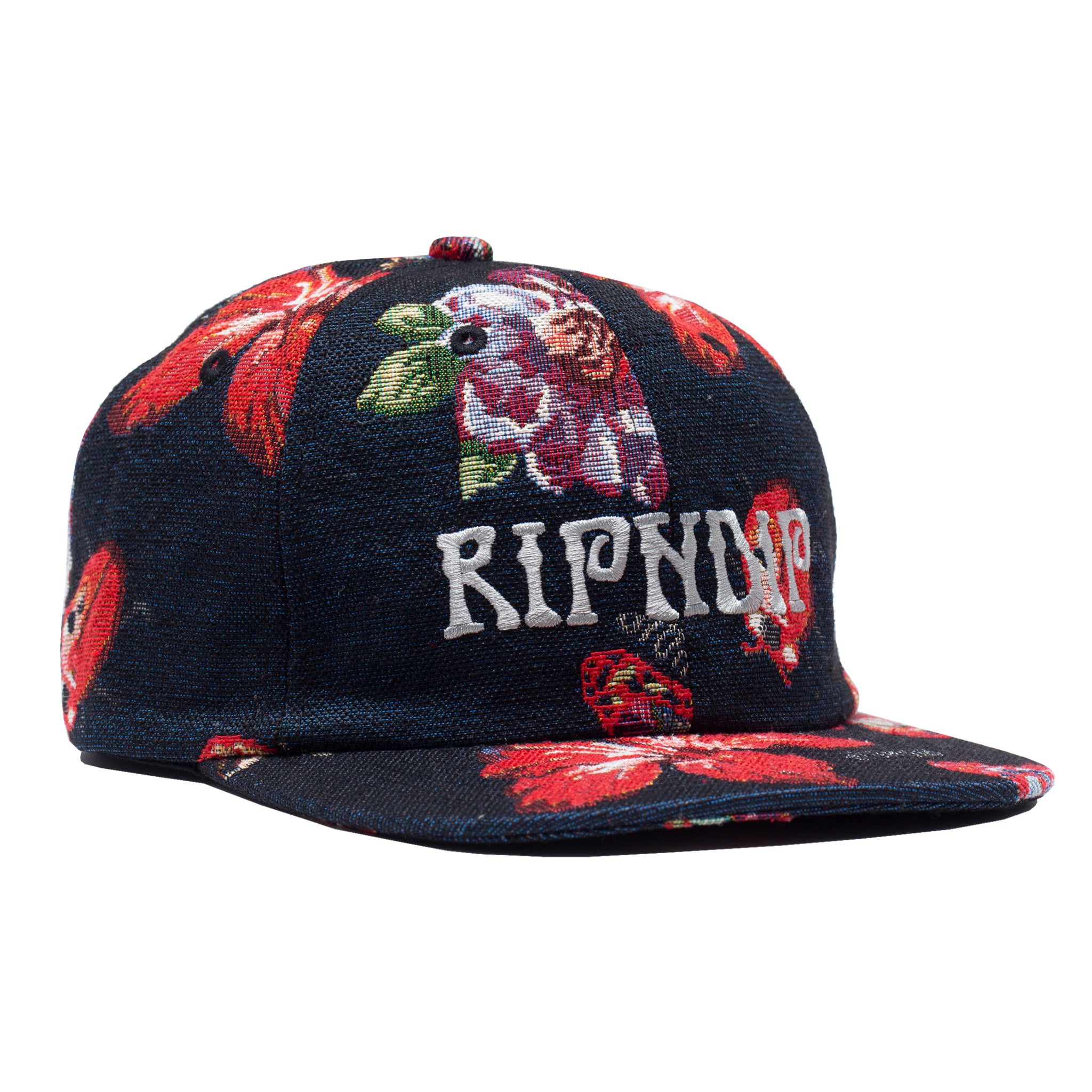 RIPNDIP Monarch 6 Panel Hat (Black)