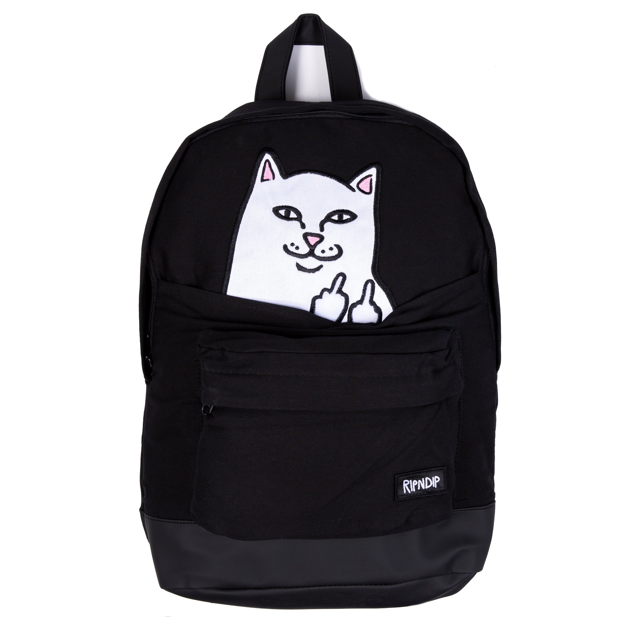 Lord Nermal Velcro Hands Backpack (Black) – RIPNDIP