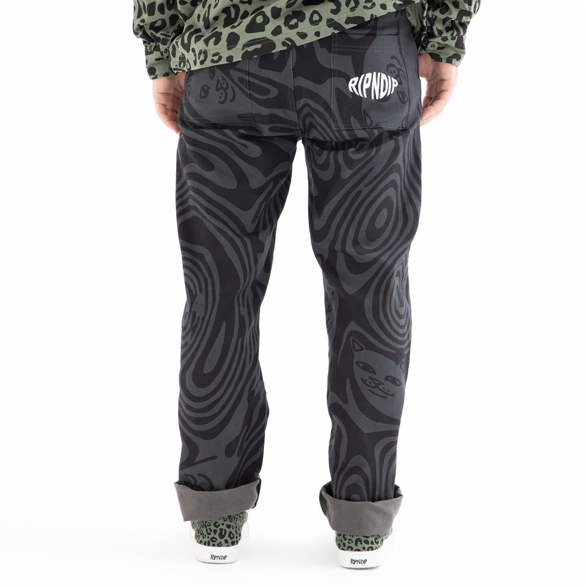 RIPNDIP Hypnotic Cotton Twill Pants (Black)
