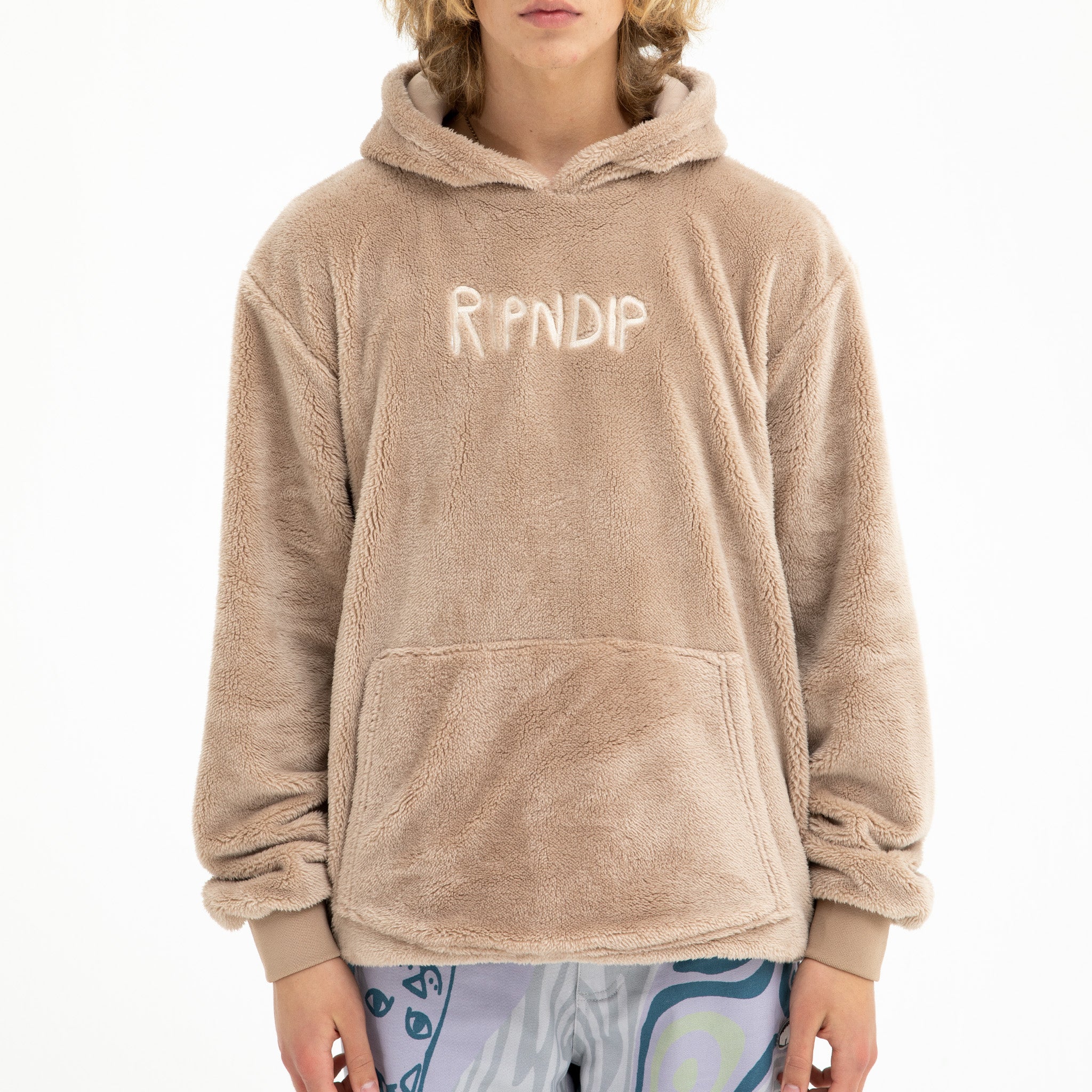 351543 Bradbury Sherpa Hoodie (Tan)