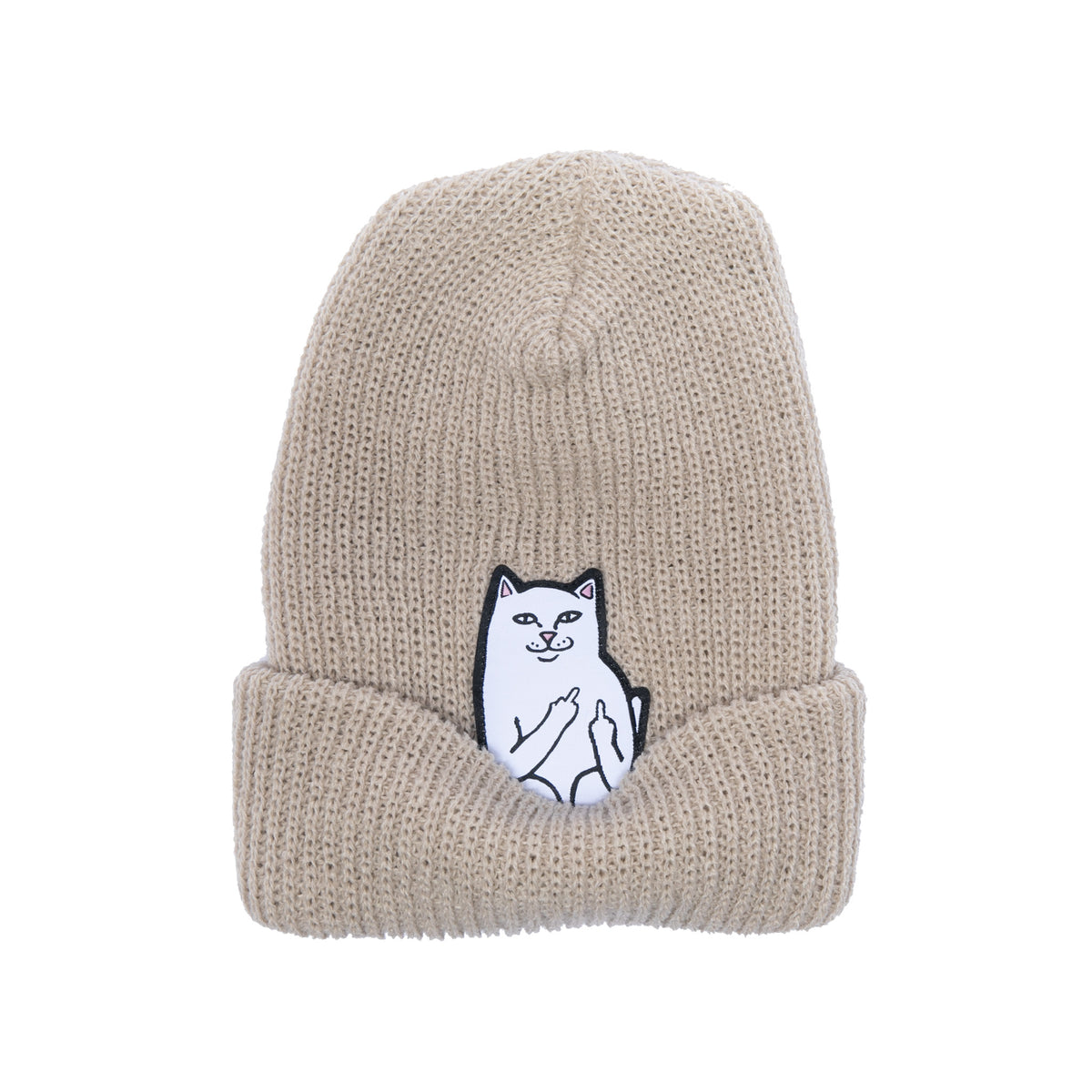 RIPNDIP Lord Nermal Beanie (Cream)