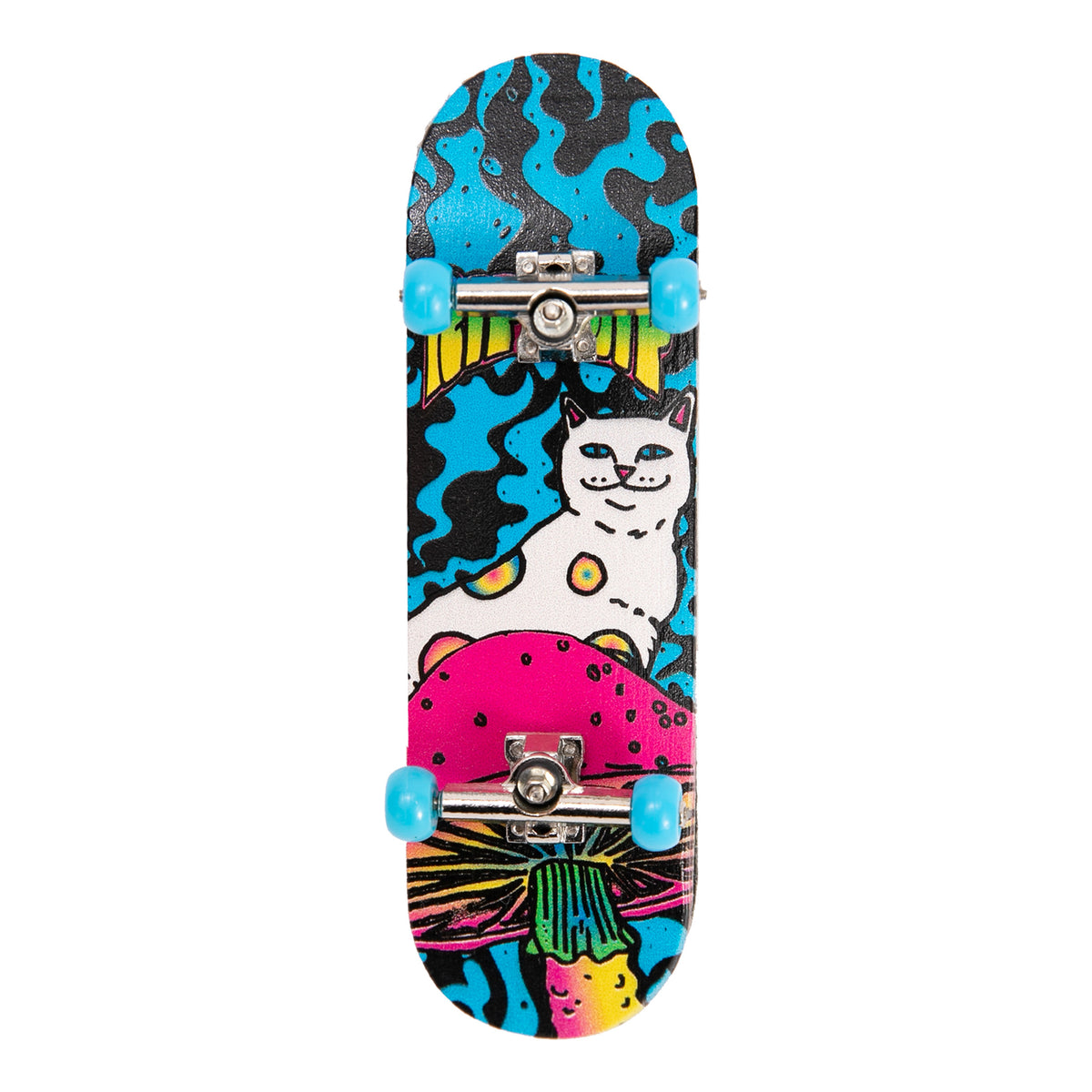 RIPNDIP Psychedelic Mini Skateboard (Multi)