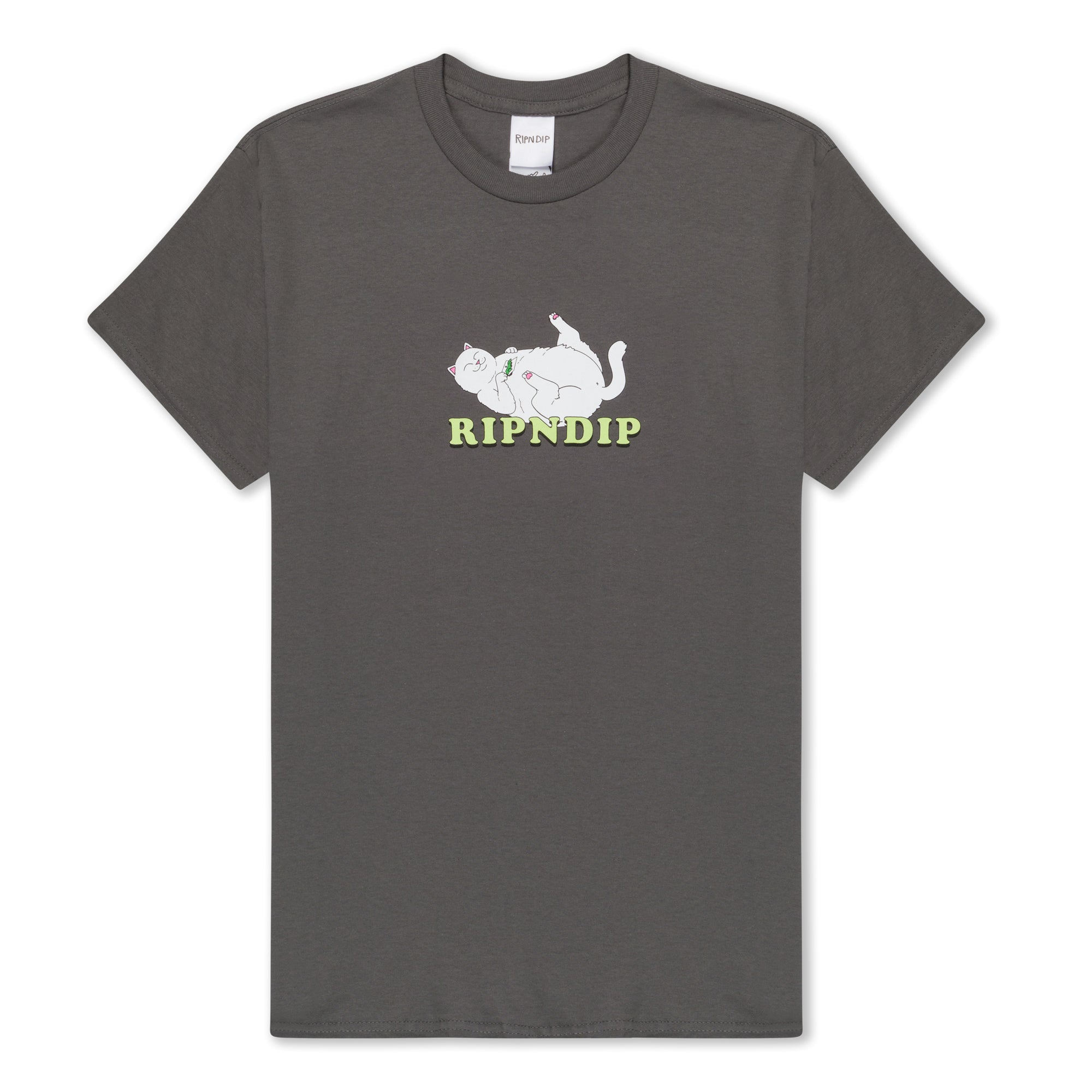 RIPNDIP Rolling Fatties Tee (Charcoal)
