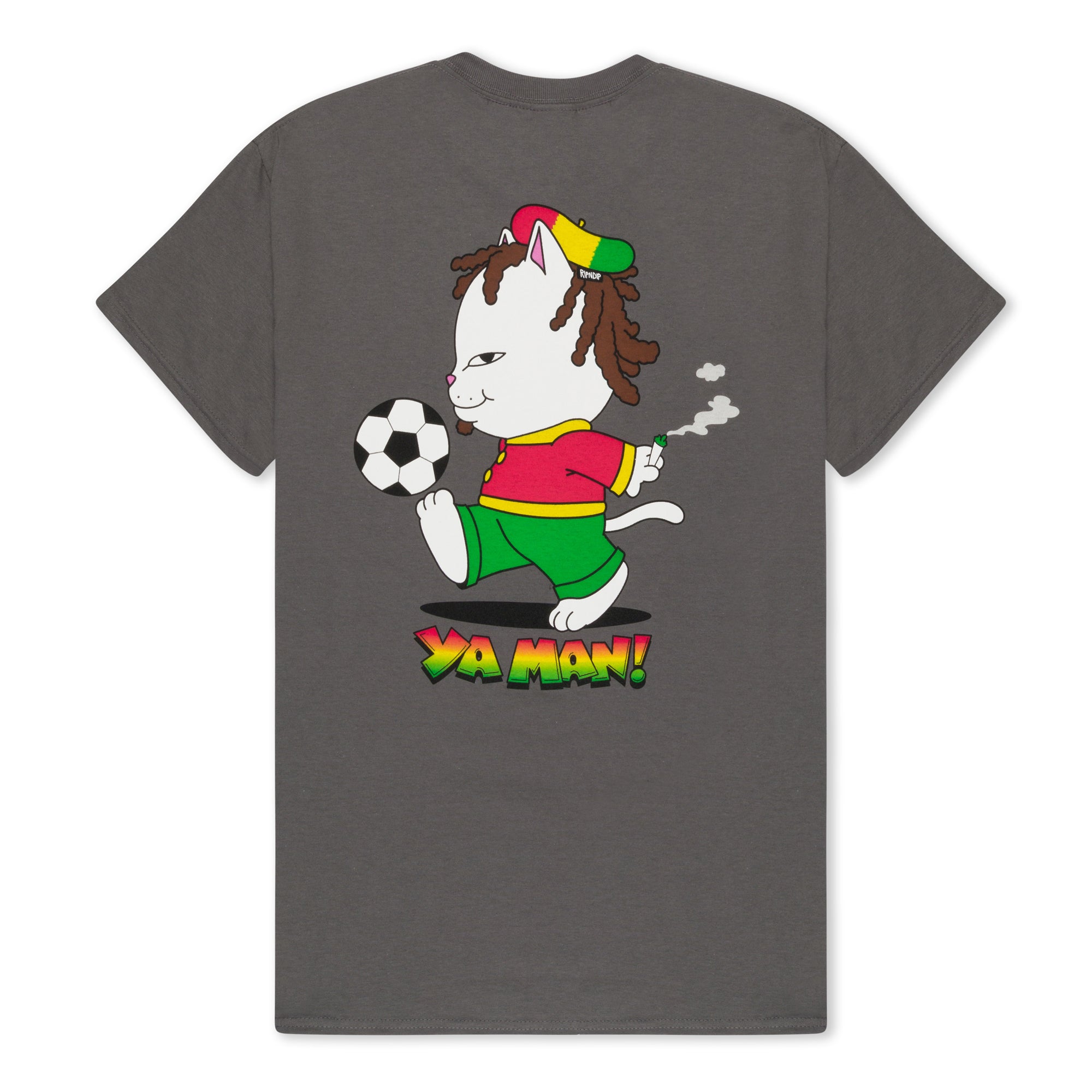 RIPNDIP Ya Man! Tee (Charcoal)