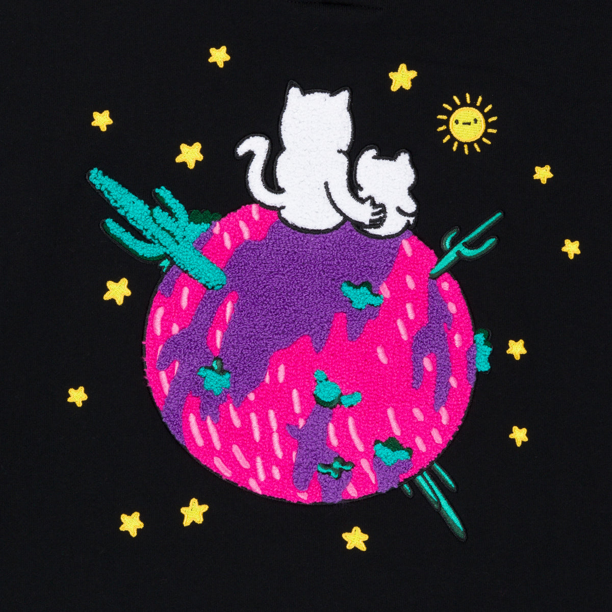 RIPNDIP Buddies In Space Hoodie (Black)