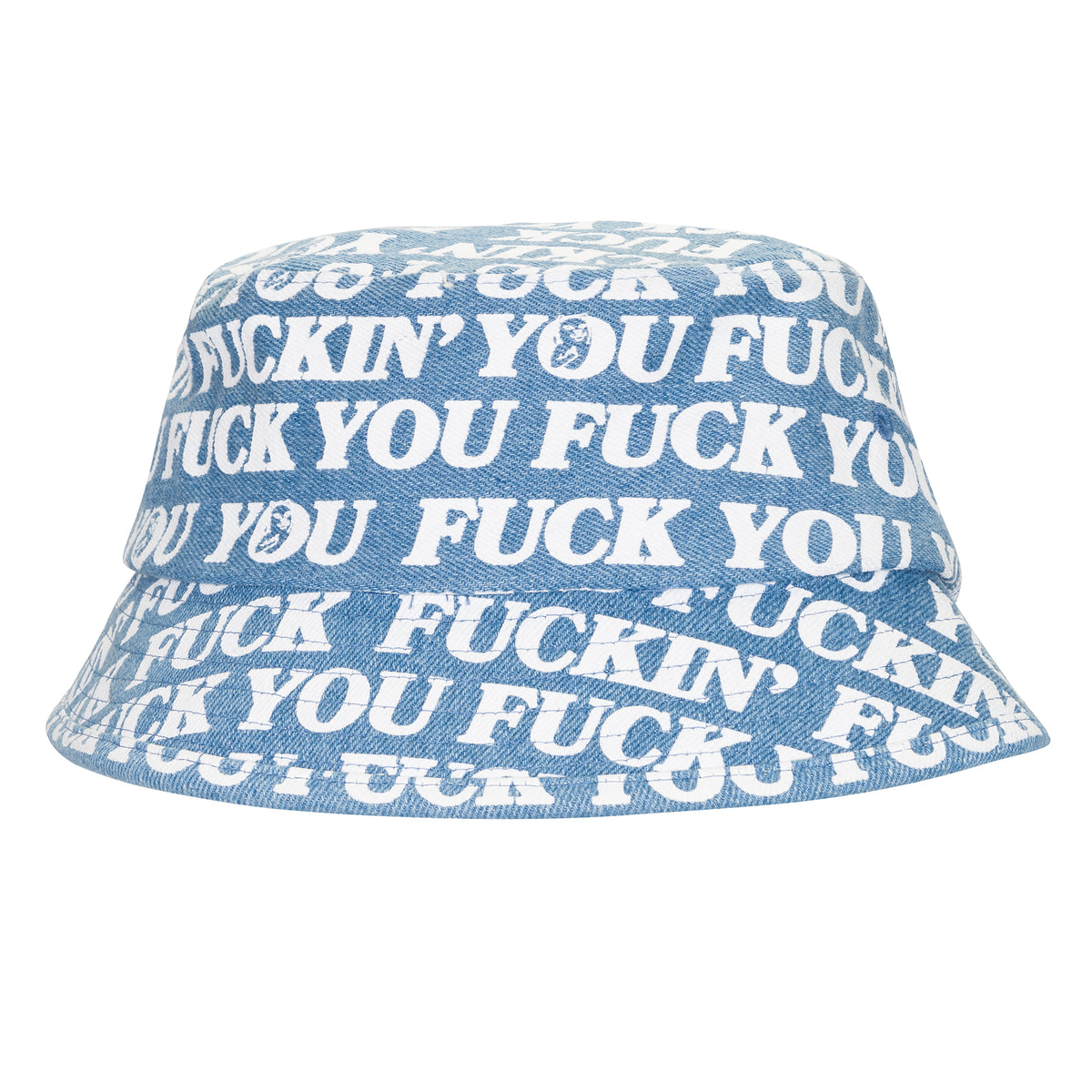 RIPNDIP Fuckin Fuck Bucket Hat (Medium Wash)