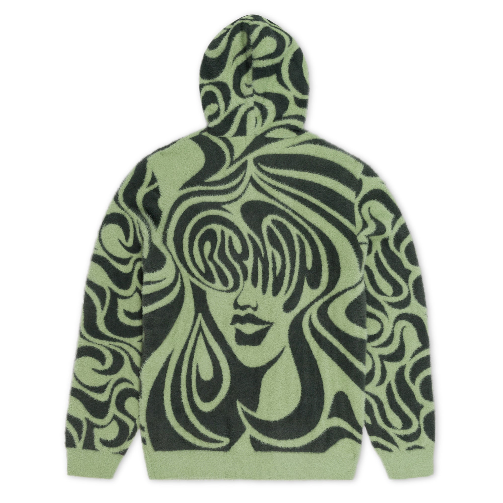 368222 Beautiful Fomo Mohair Hoodie (Pistachio)