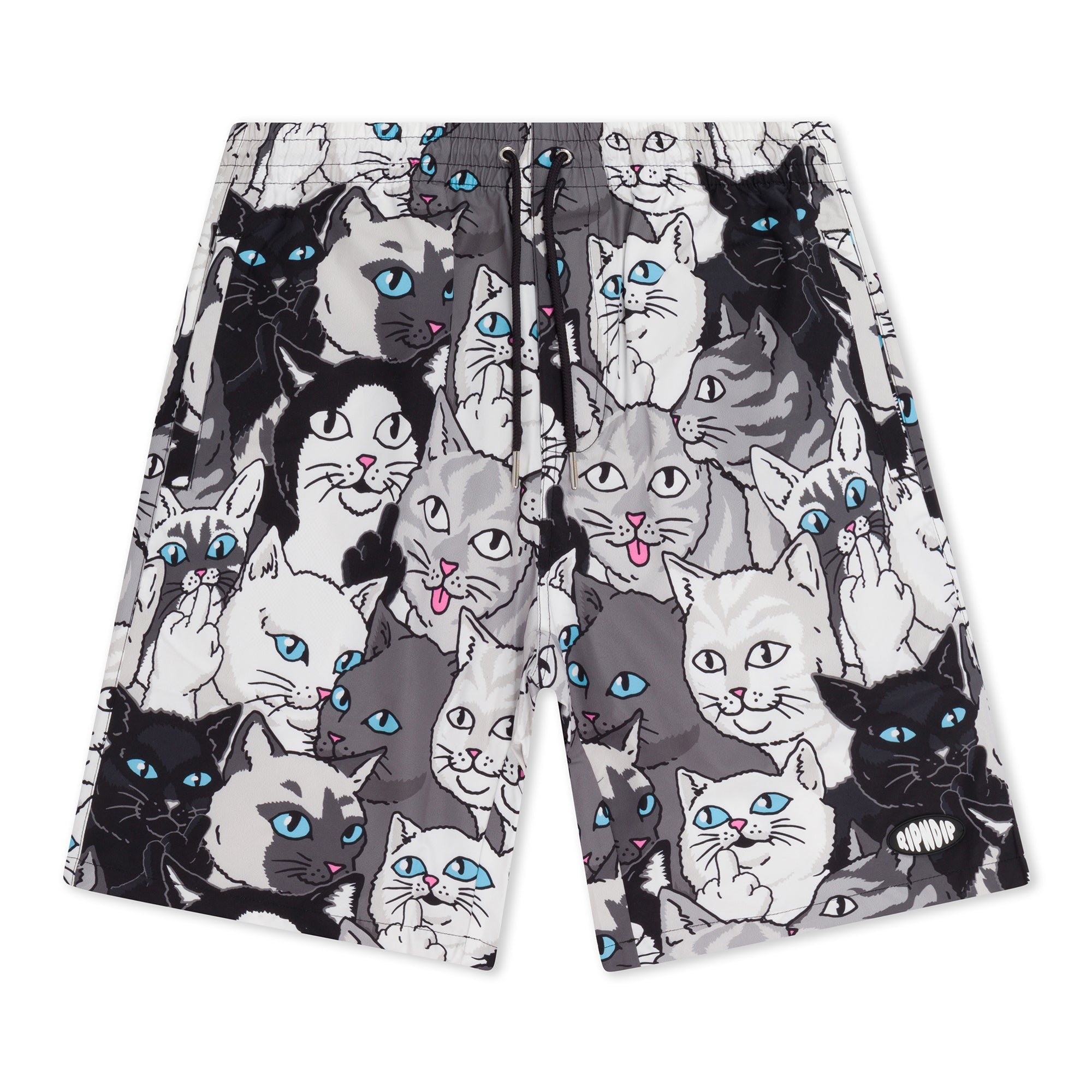 RIPNDIP Family Tree Swim Shorts (Black)