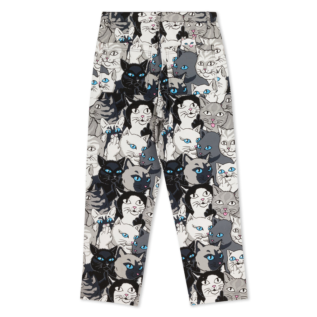 RIPNDIP Family Tree Wide Leg Pants (Black)