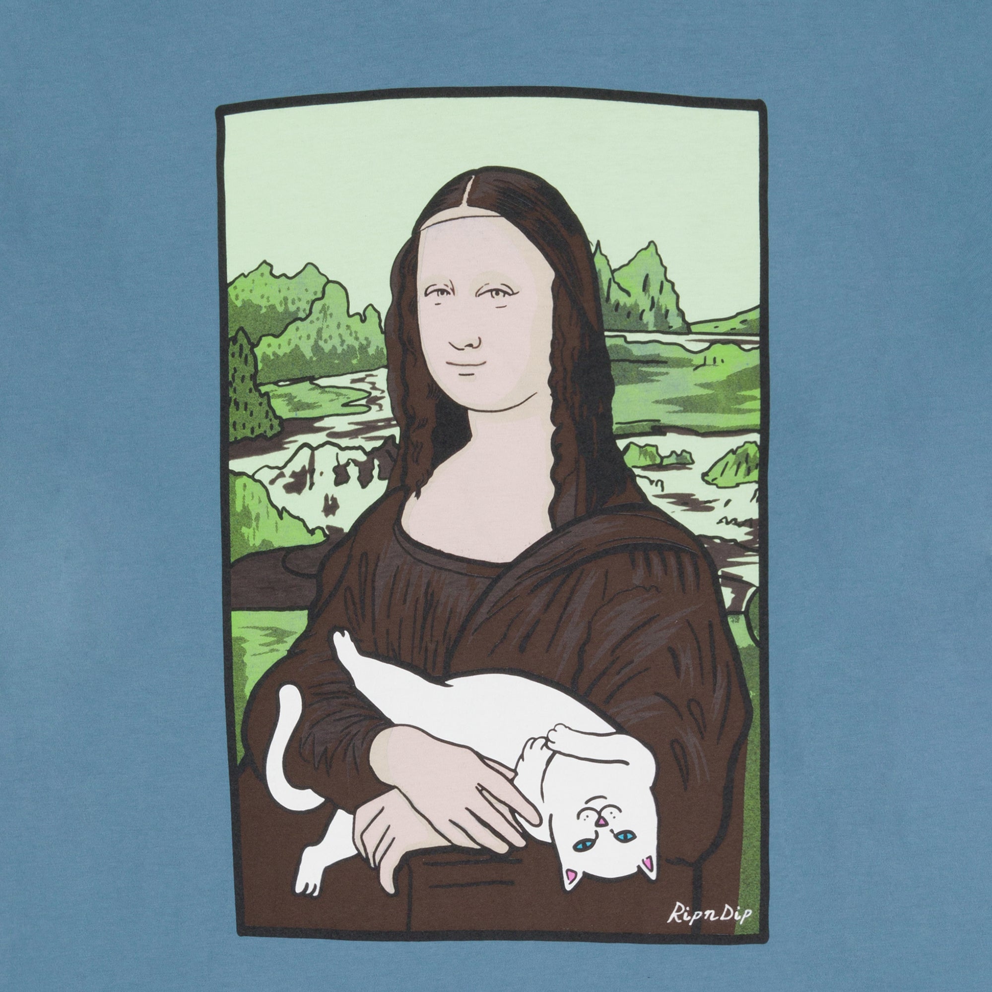 RIPNDIP Nerma Lisa Pocket Tee (Slate)