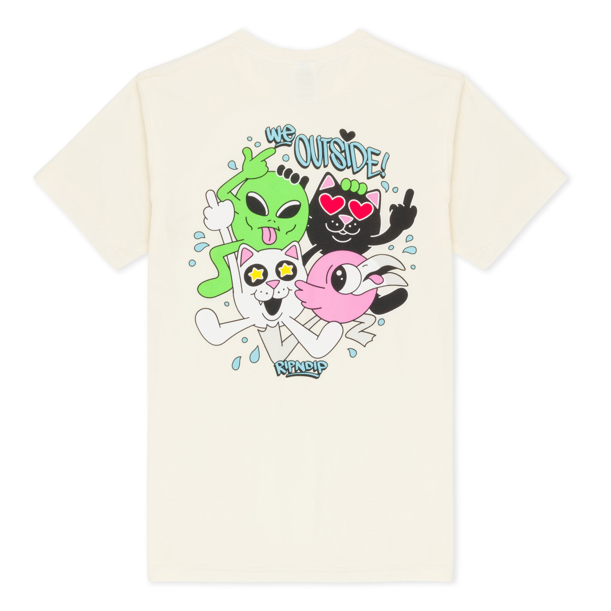 RIPNDIP We Outside Tee (Natural)