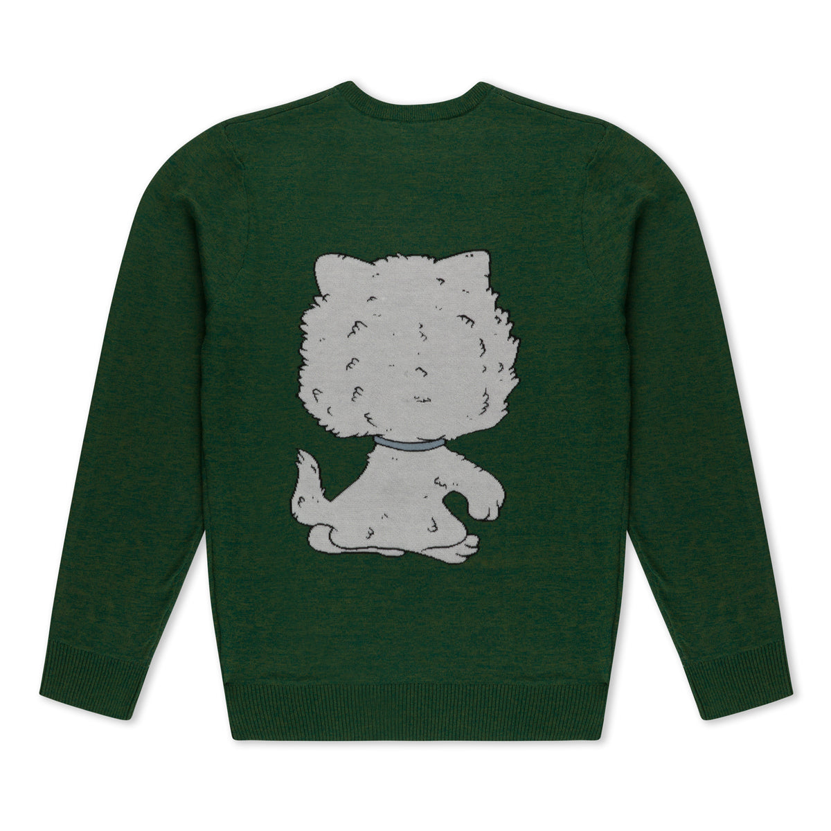 RIPNDIP Big Head Knit Sweater (Pine Heather)