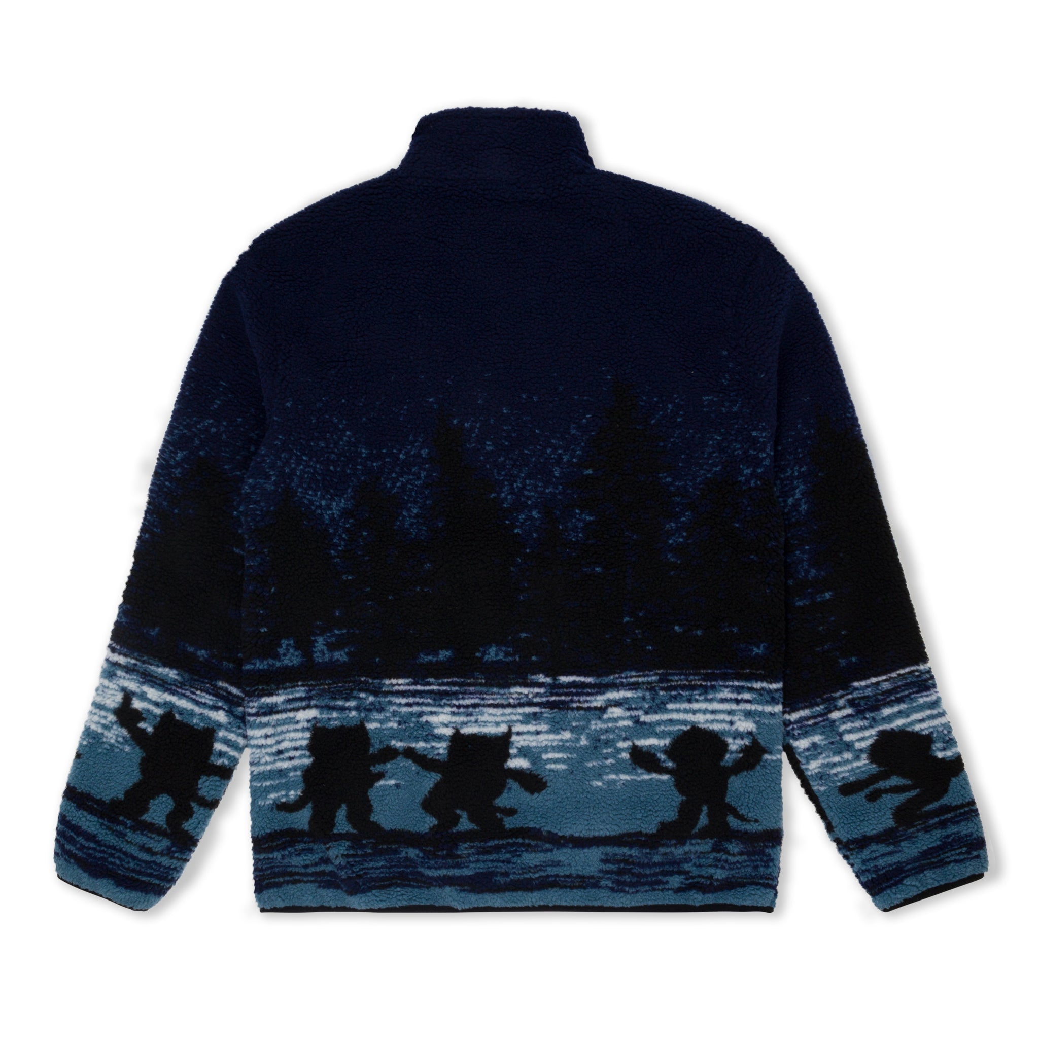 RIPNDIP Cosmic Meadow Sherpa Jacket (Purple/Slate)