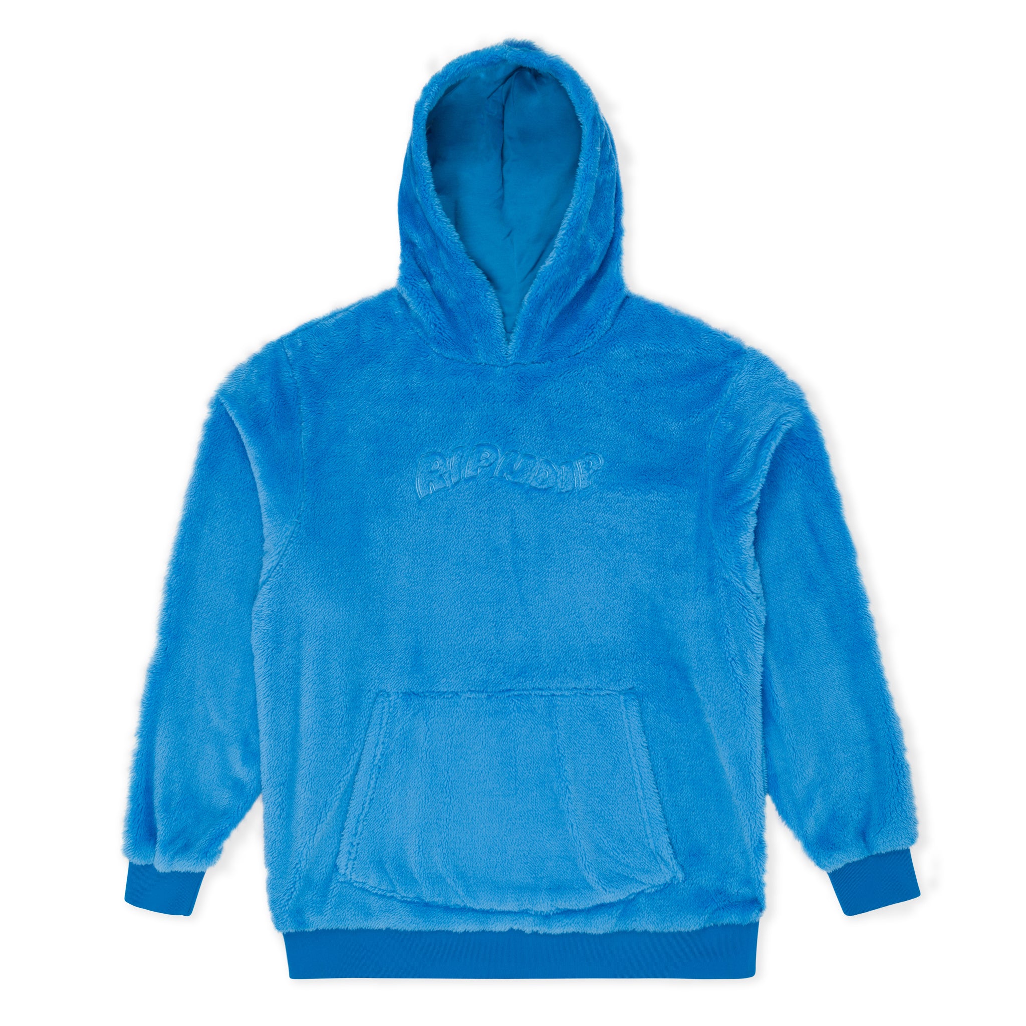 Waves Sherpa Hoodie (Blue) – RIPNDIP