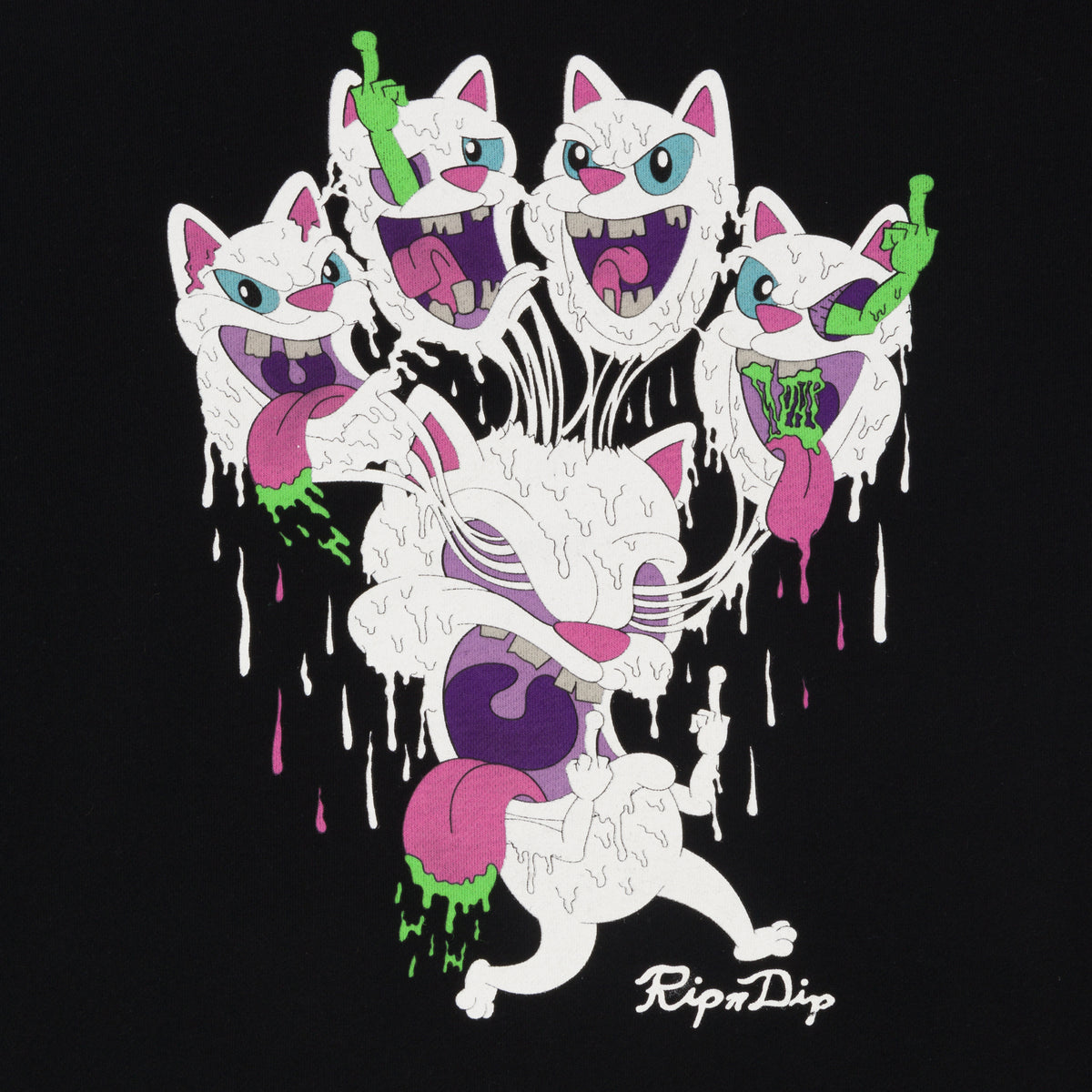 RIPNDIP Slimy Boys Hoodie (Black)