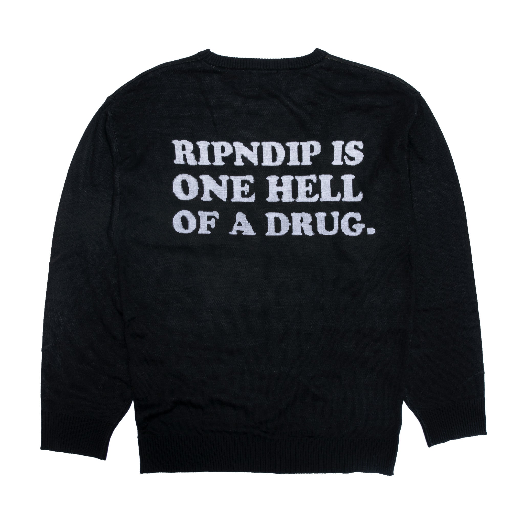 Coconerm Knit Sweater (Black) – RIPNDIP