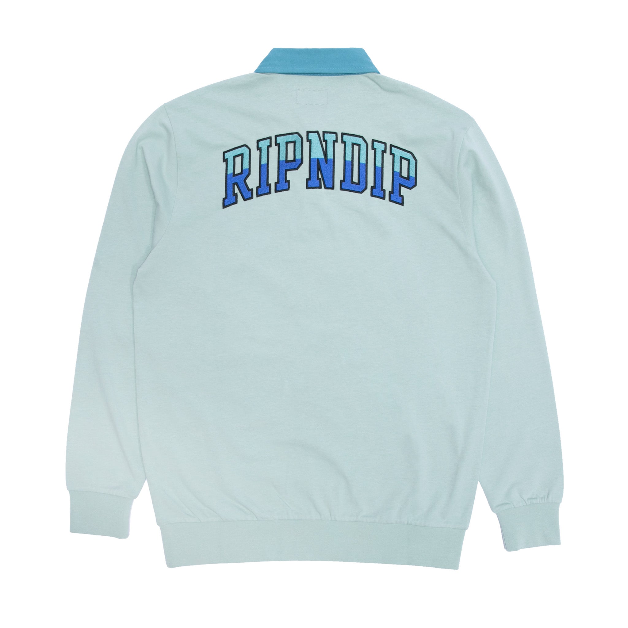 RIPNDIP Team Spirit Long Sleeve Rugby (Sage)