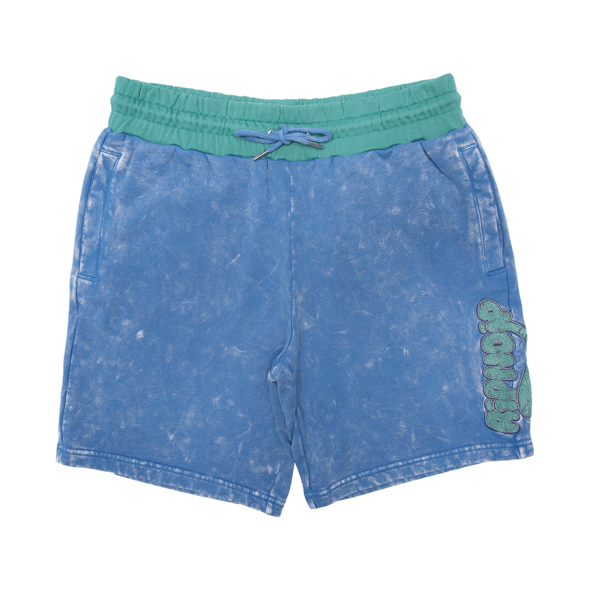 RIPNDIP Ripntail Sweatshorts (Blue Mineral Wash)