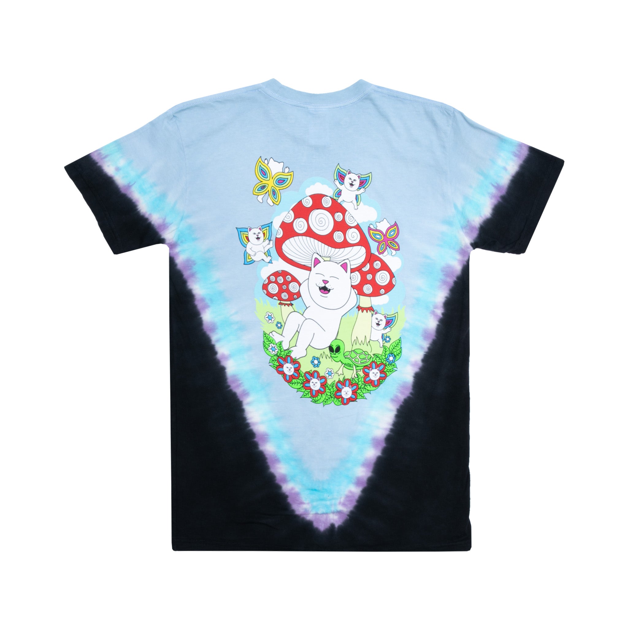 RIPNDIP Promised Land Tee (Purple/Blue V Dye)