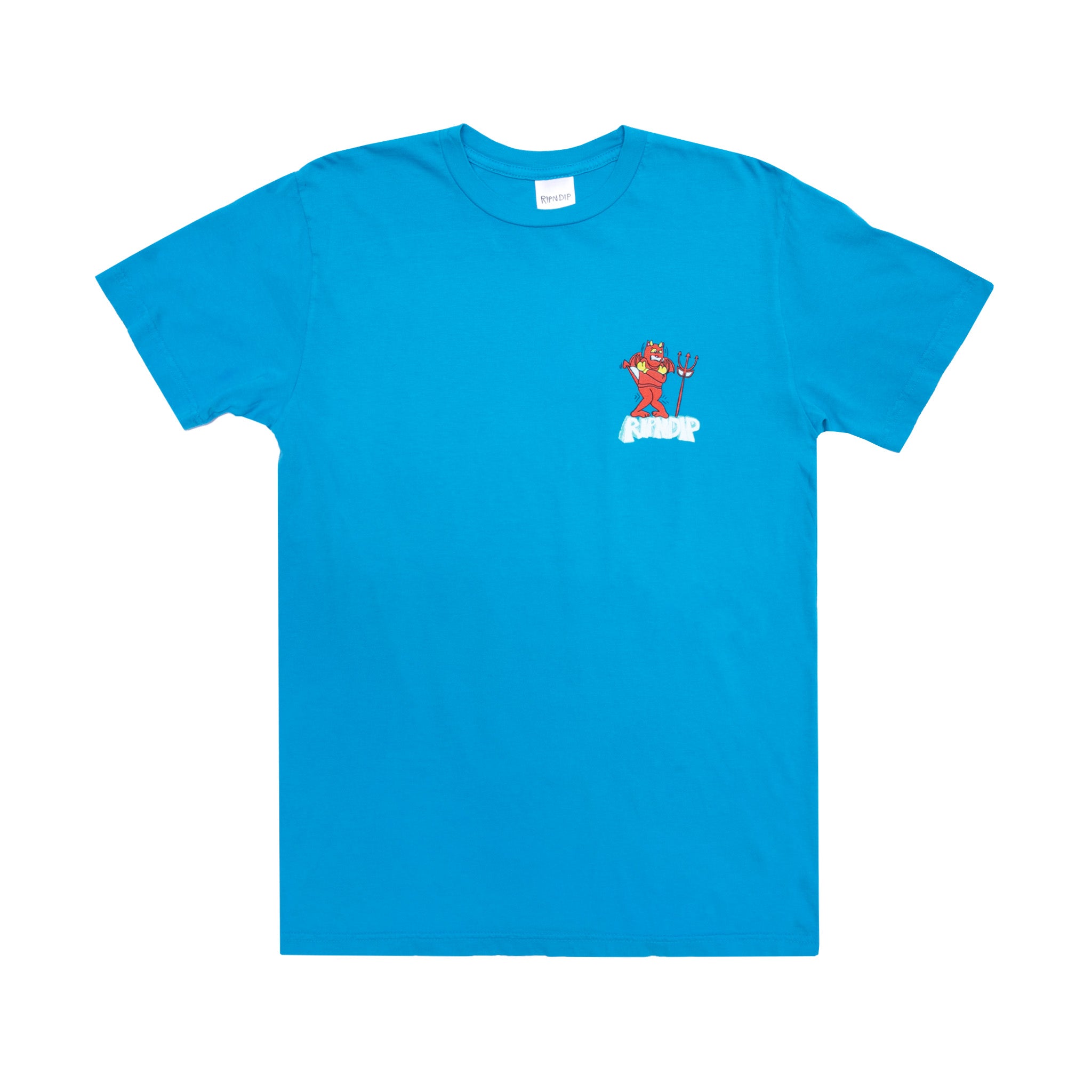 RIPNDIP Heck Freezes Over Tee (Azure Blue)