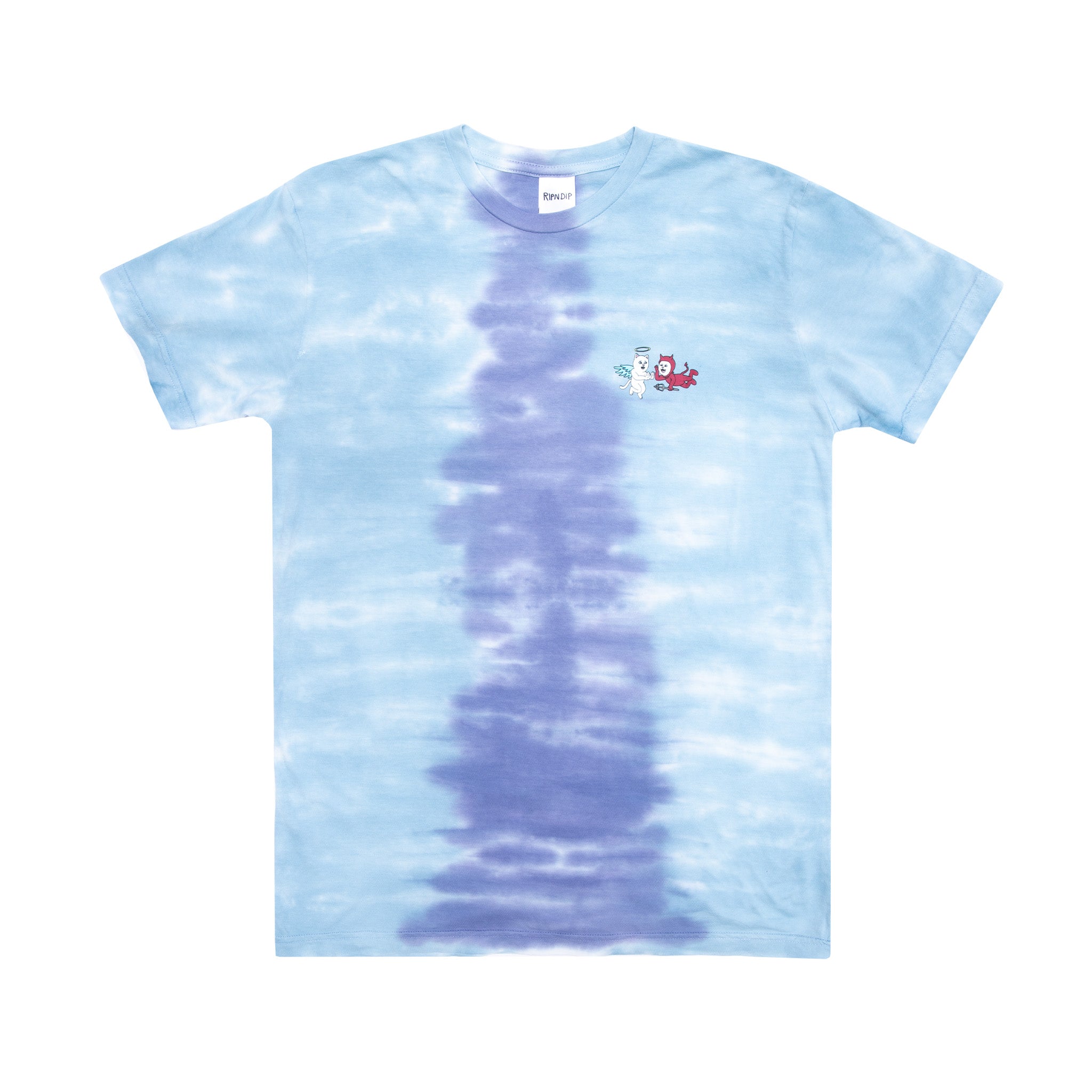 RIPNDIP Limbo Tee (Perwinkle/Light Blue Split Dye)