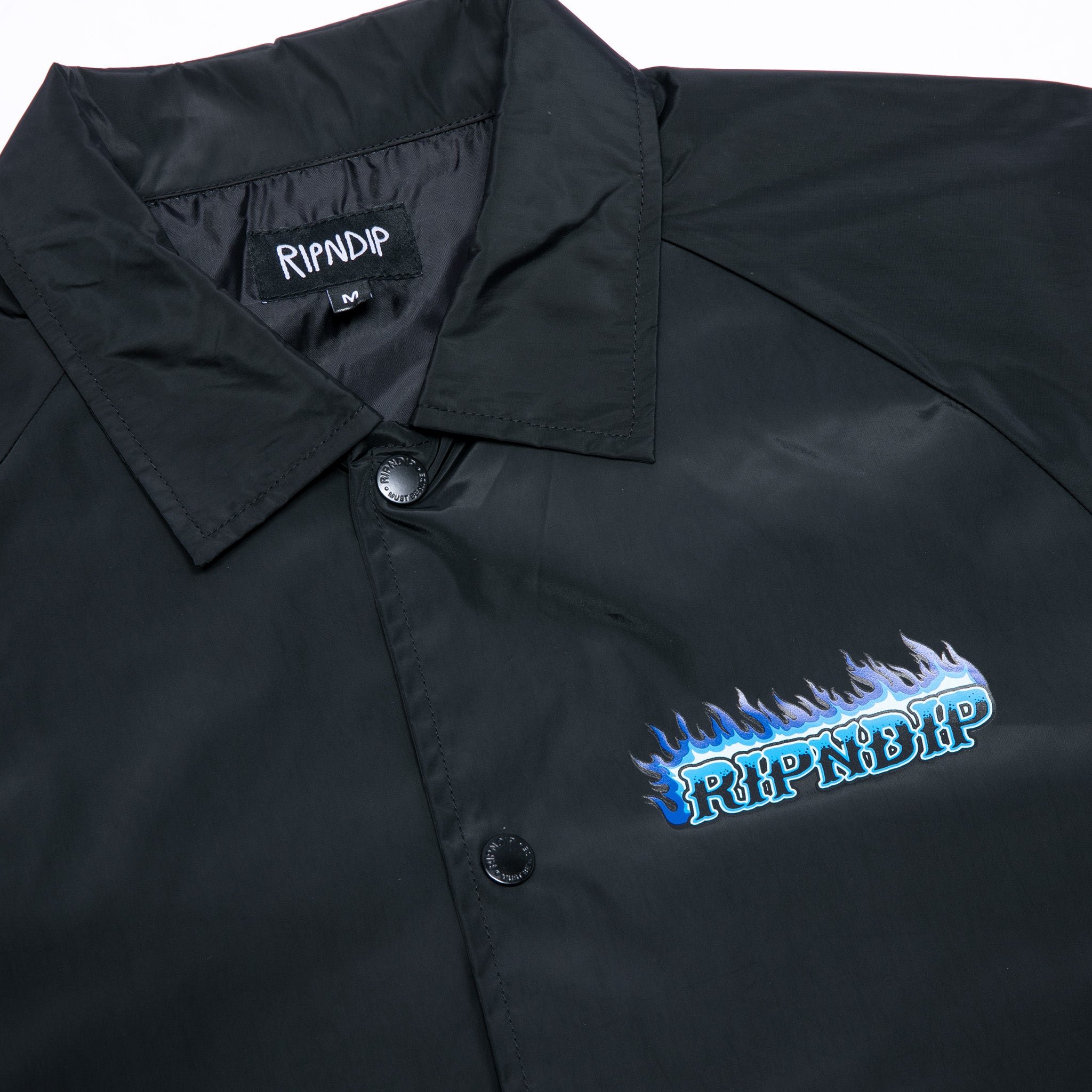 Hades Coach Jacket (Black) – RIPNDIP