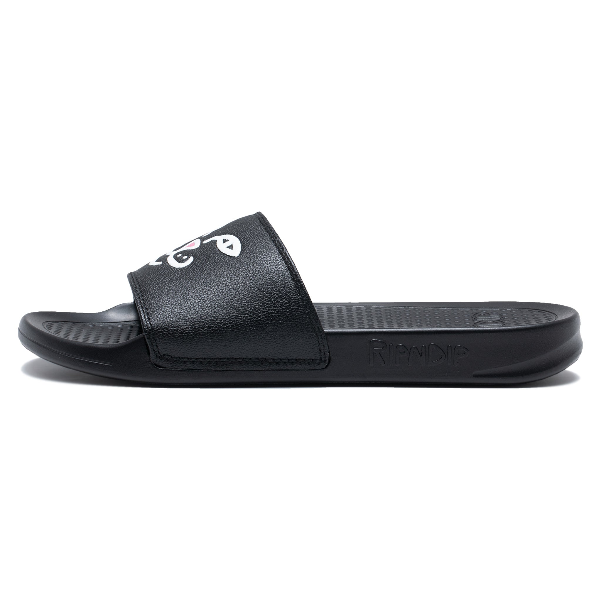 RIPNDIP Lord Jermal Face Slides (Black)
