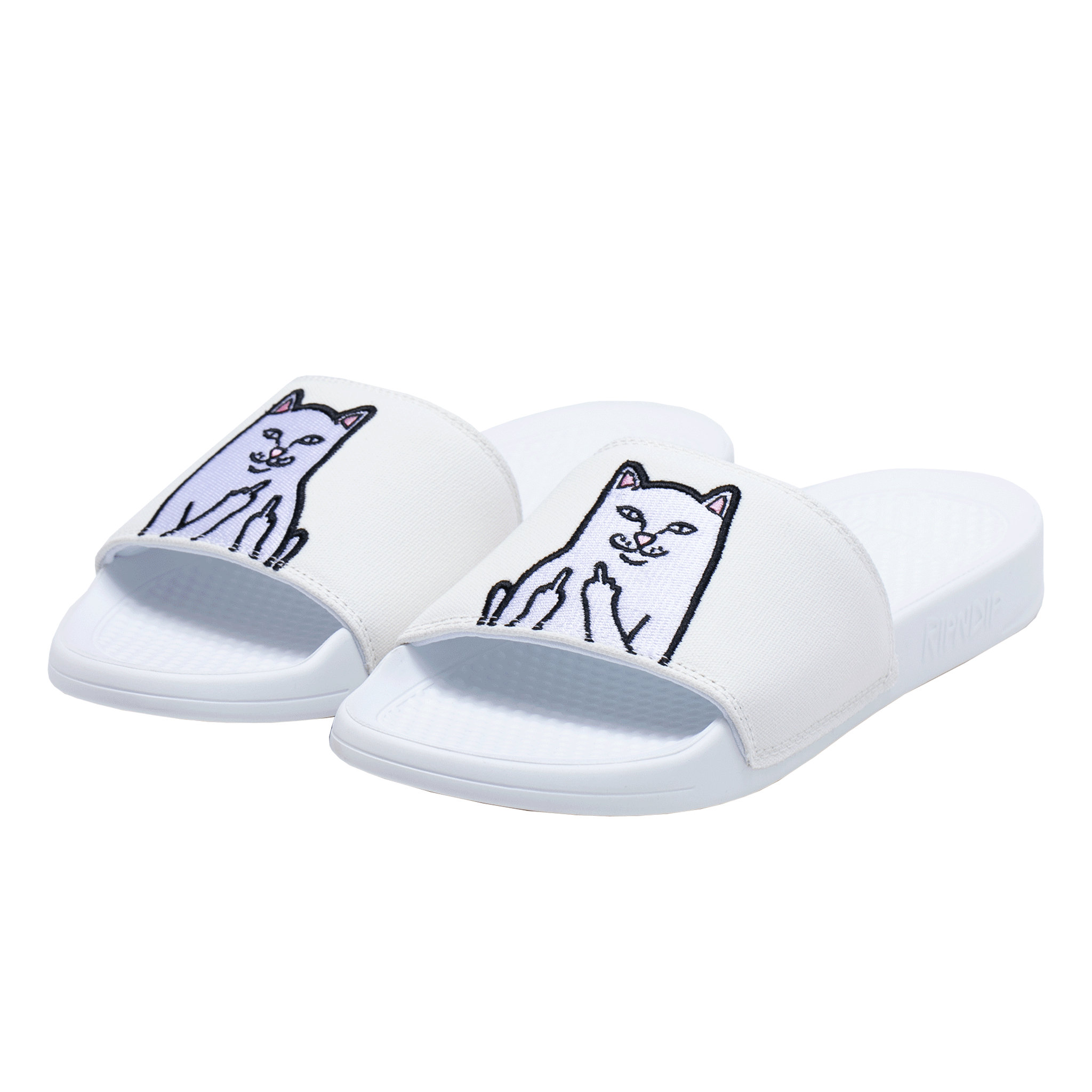 RIPNDIP Lord Nermal Slides UV Activated (Purple/Gold)