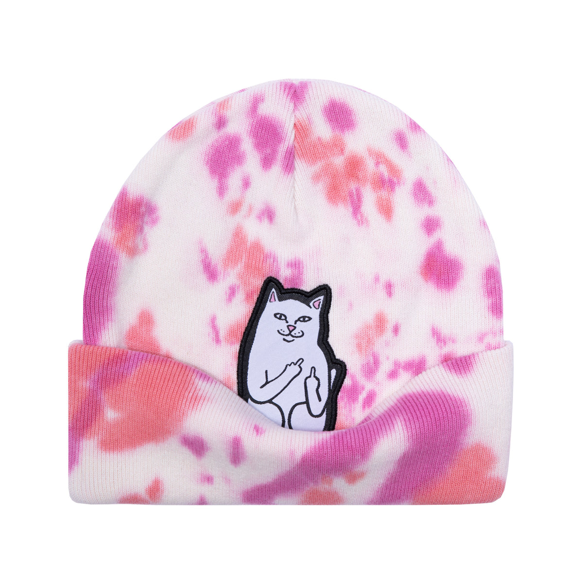 Putnam Lord Nermal Beanie (Pink Tie Dye)