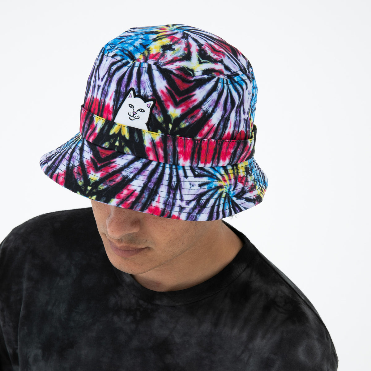 344127 Lord Nermal Cotton Dyed Bucket Hat (Sunburst)