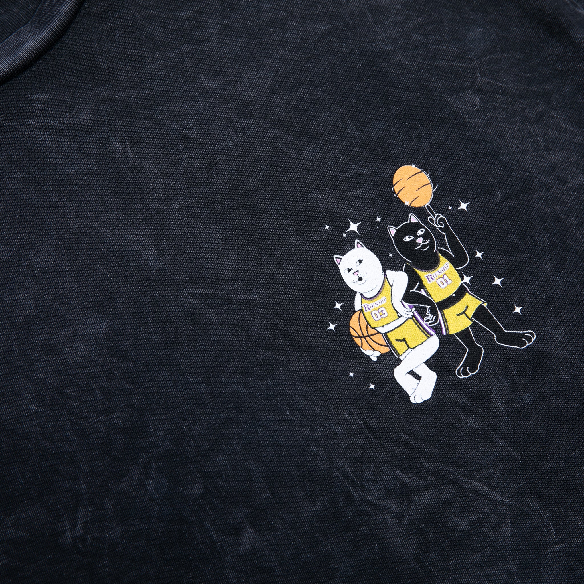 RIPNDIP Nerm Jam Tee (Black Mineral Wash)