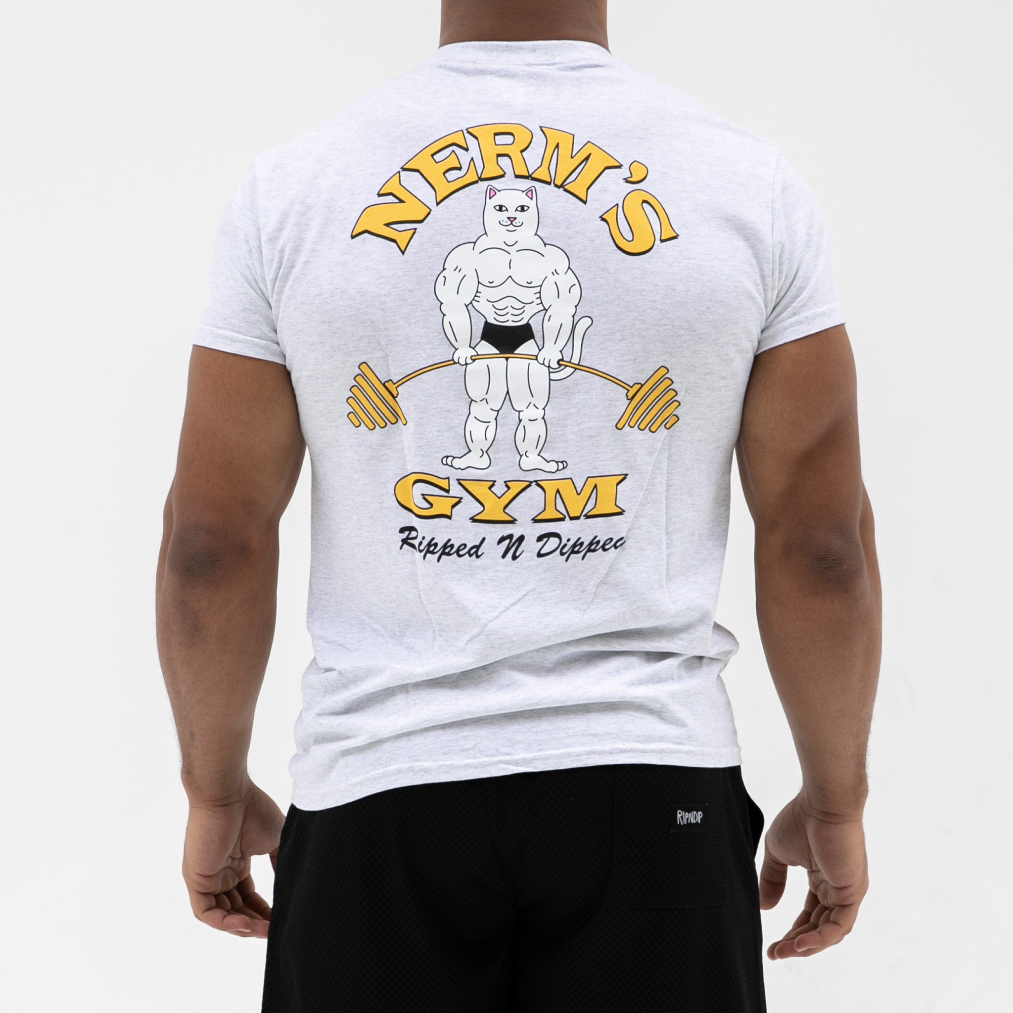 RIPNDIP Ripped N Dipped Tee (Ash Heather)