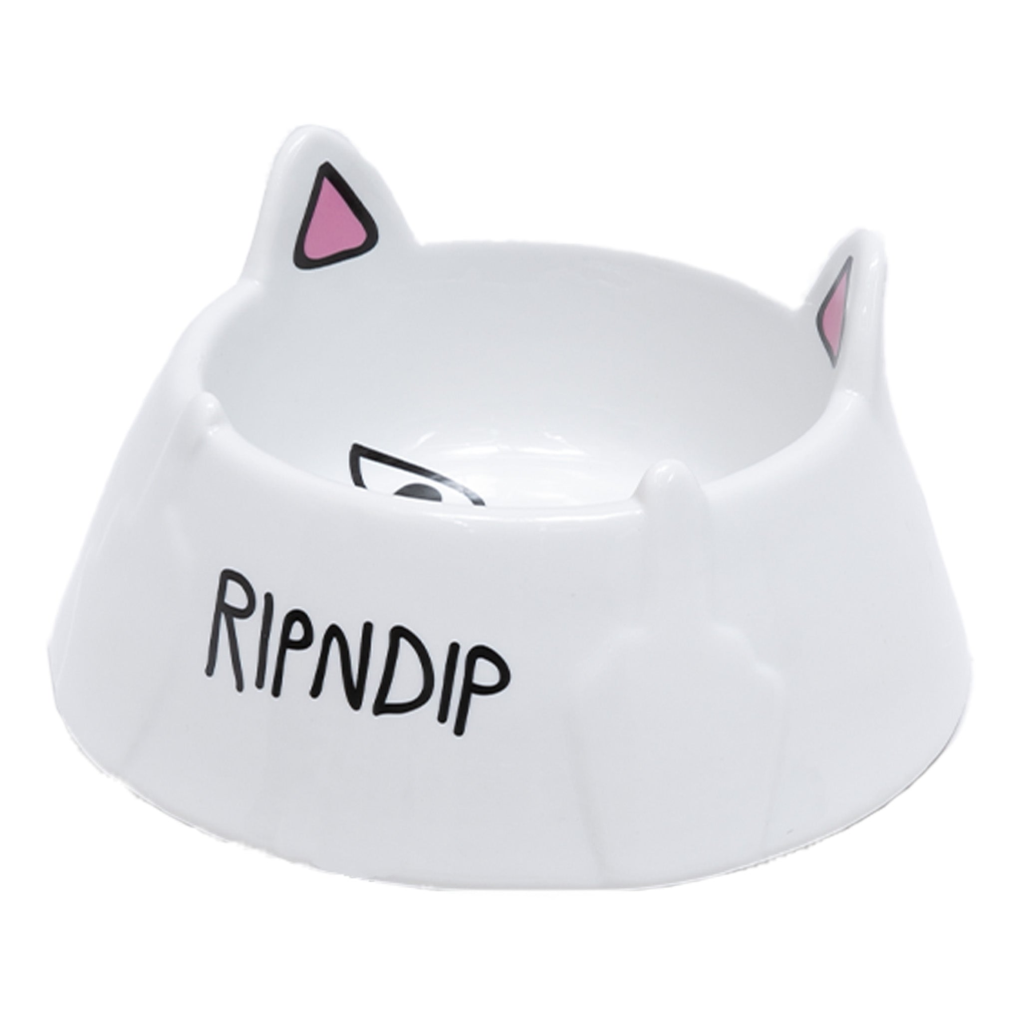RIPNDIP Lord Nermal Pet Bowl (White)