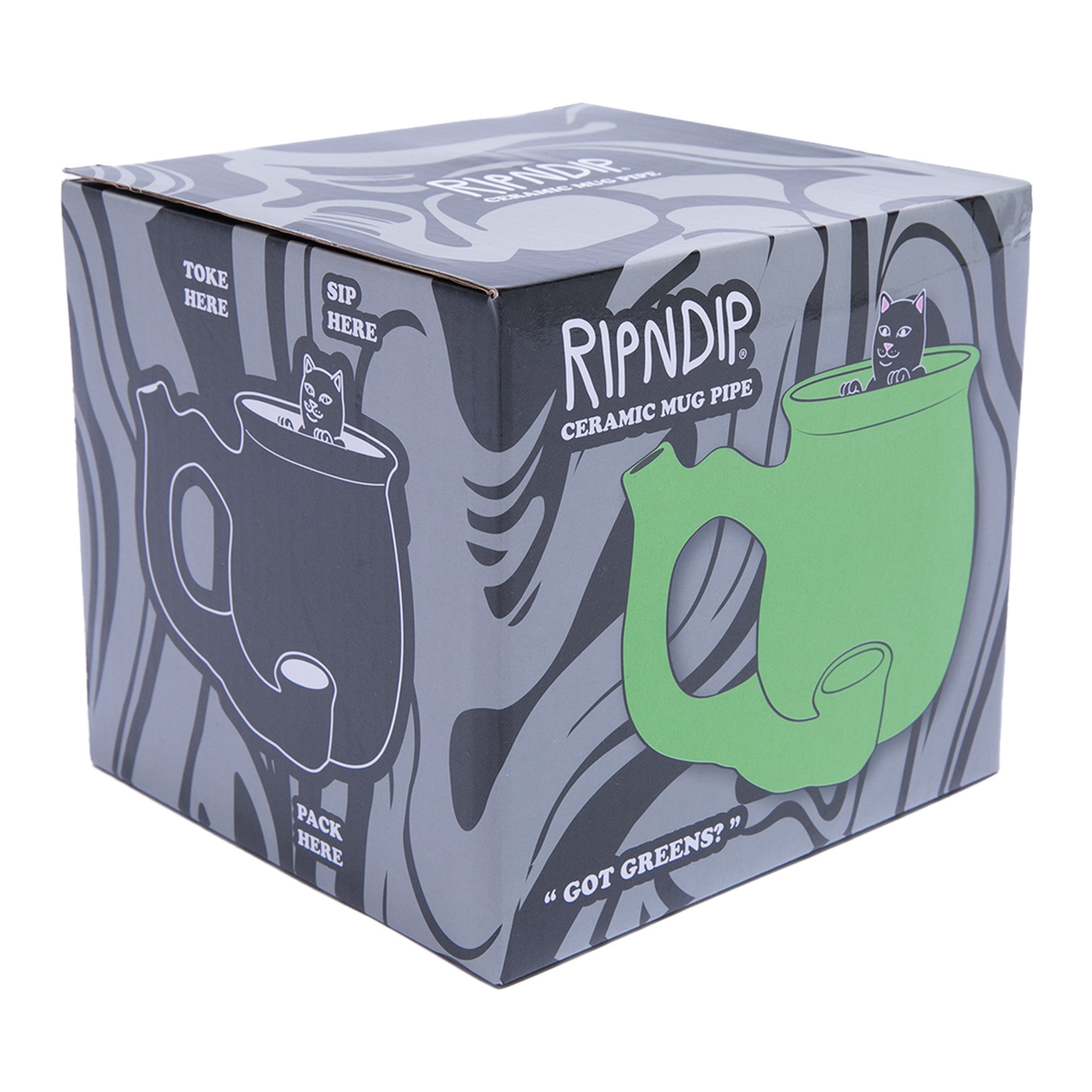 RIPNDIP Jermal Wake / Bake Mug (Green)