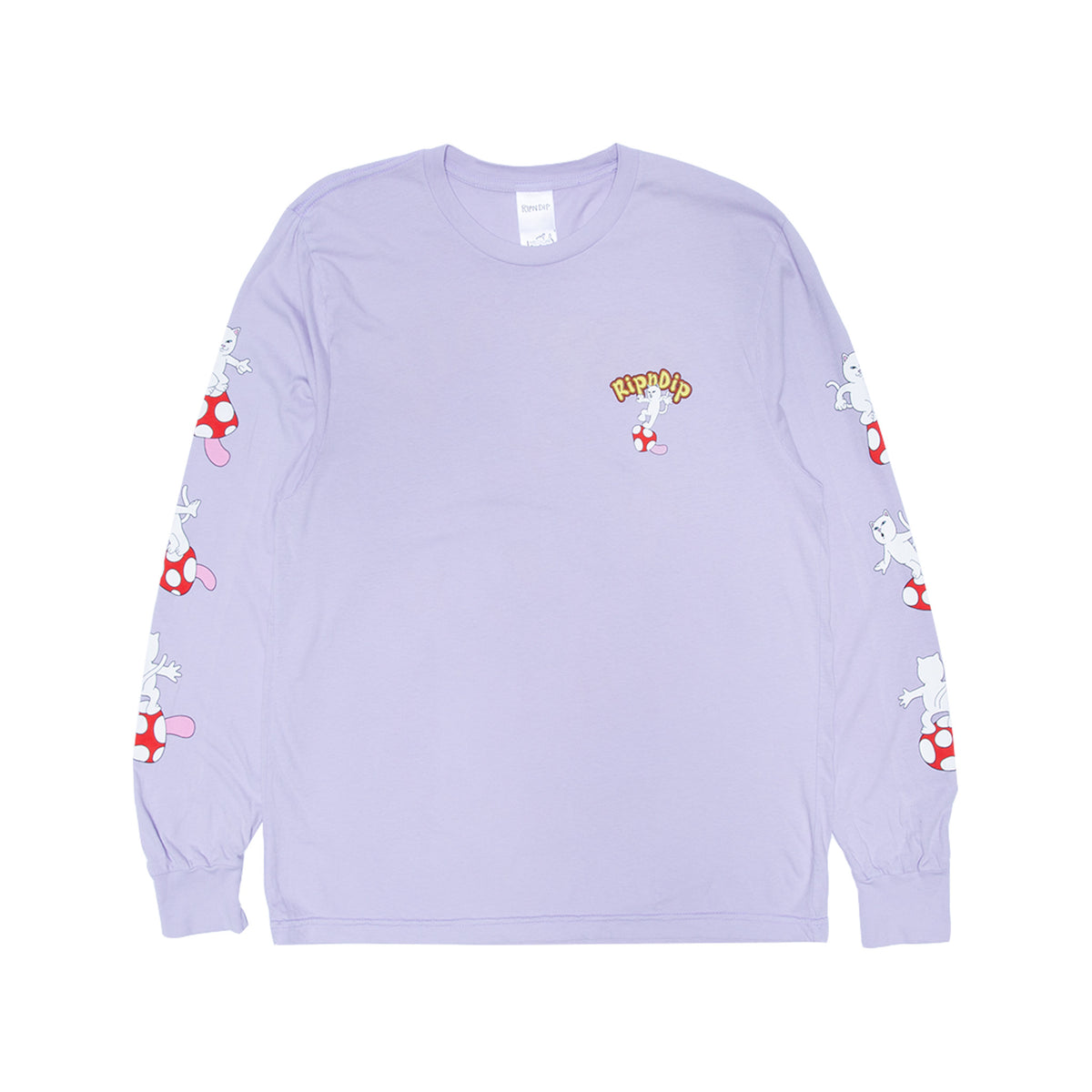 RIPNDIP Lucid Vacation Long Sleeve (Lavender)