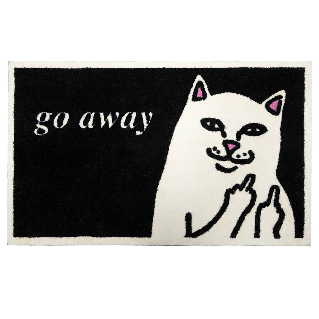 RIPNDIPラグ Go Away Rug (Black) – RIPNDIP