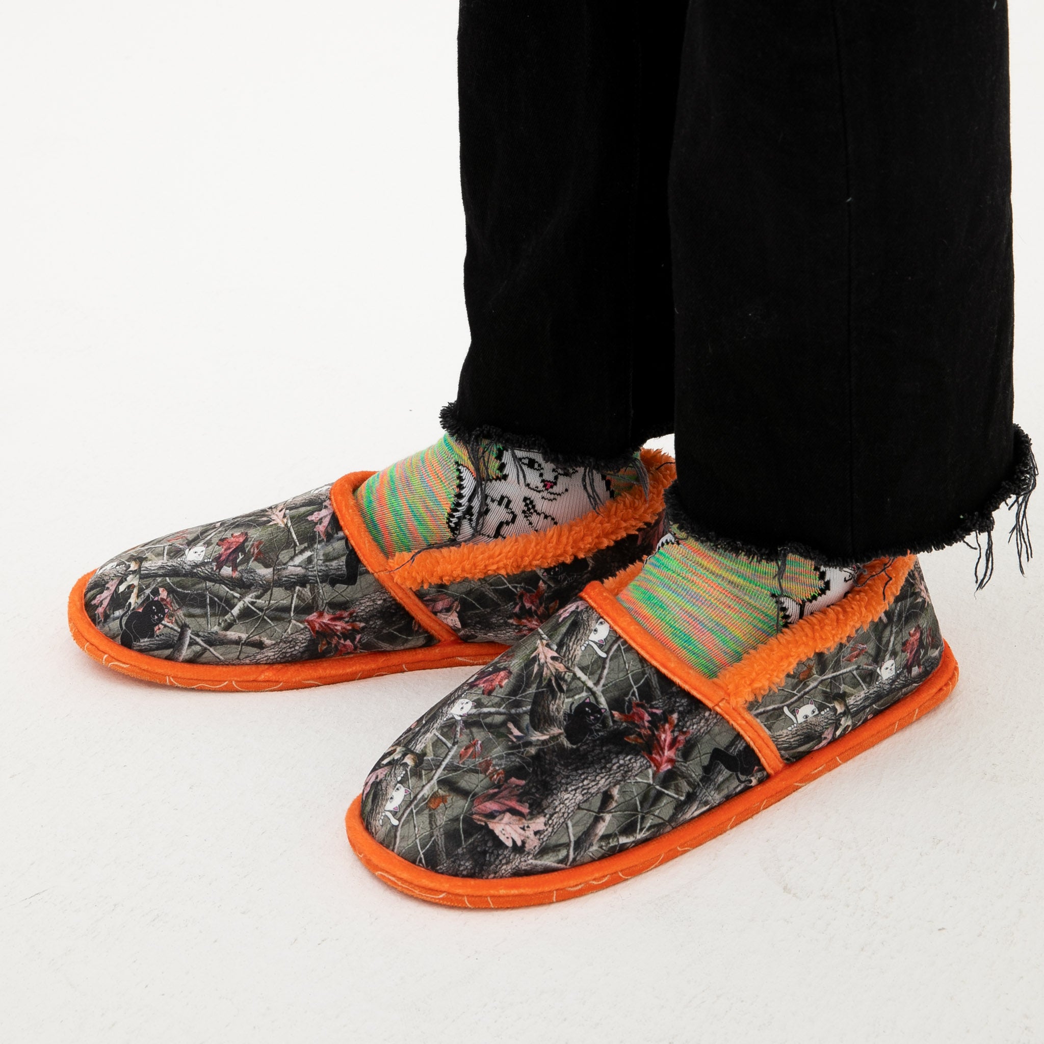 RipNDip Nerm & Jerm House Slippers (Tree Camo)