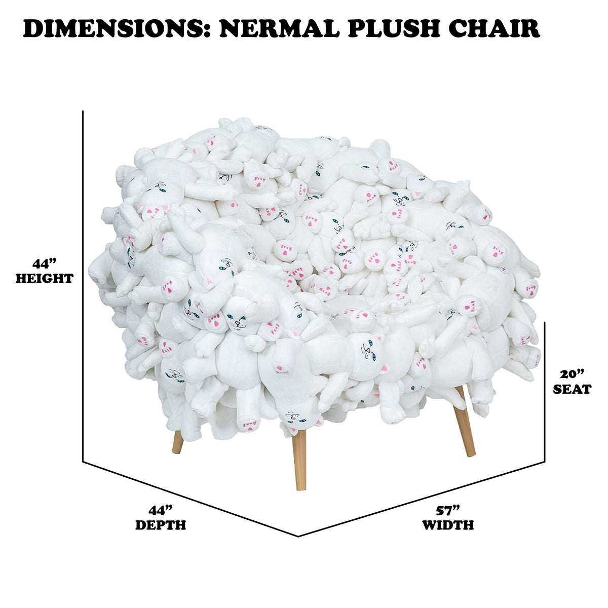 RIPNDIP Nerm Plush Chair