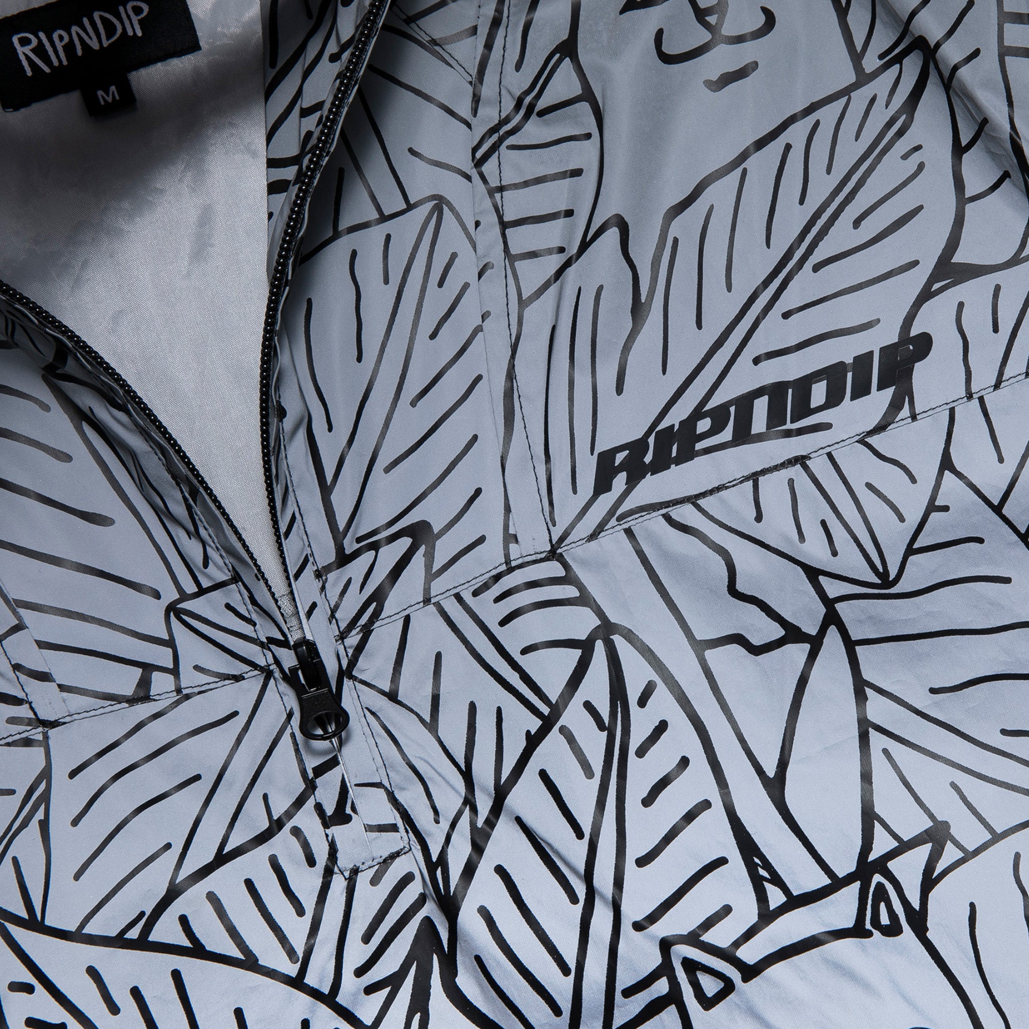 RIPNDIP Nermal Leaf Reflective Anorak Jacket (Reflective)