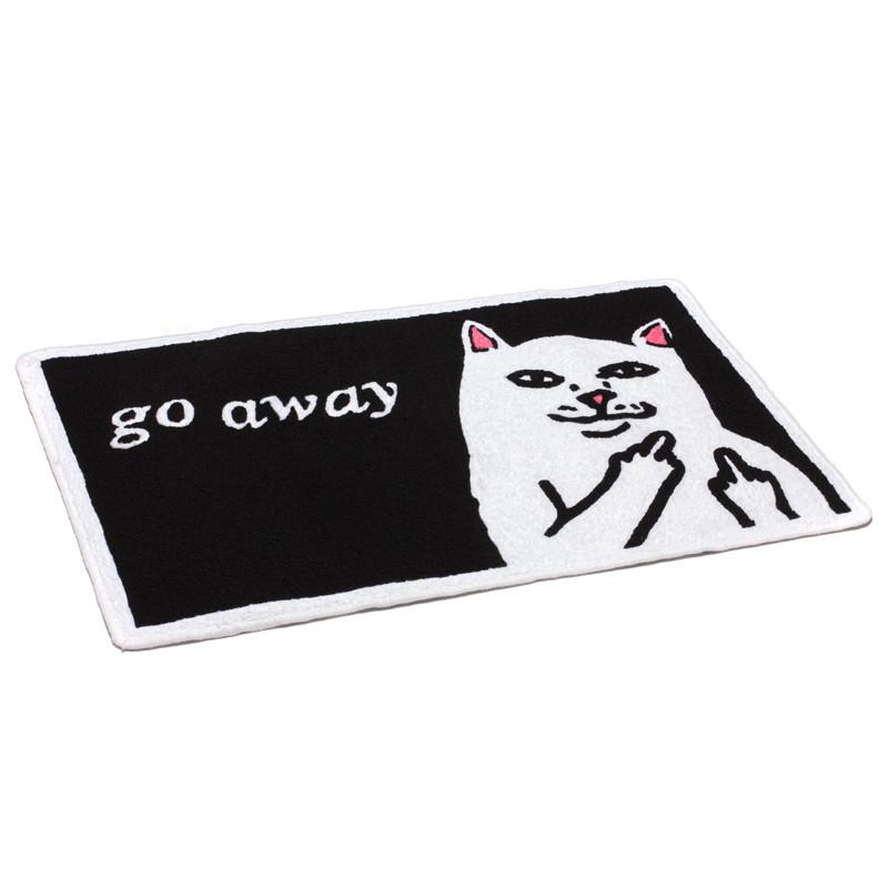 RIPNDIPラグ Go Away Rug (Black) – RIPNDIP