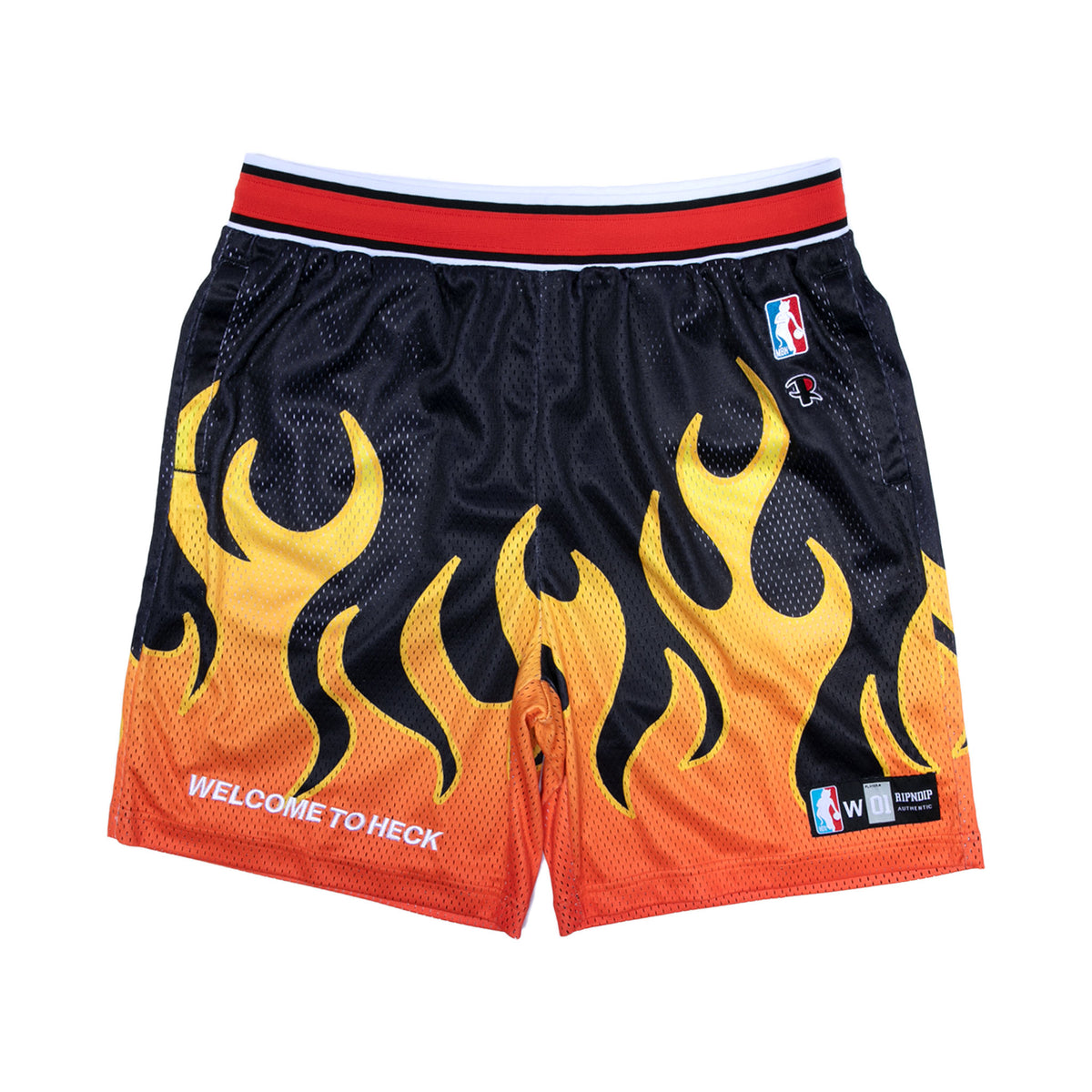 RIPNDIP Welcome To Heck Basketball Shorts (Black)