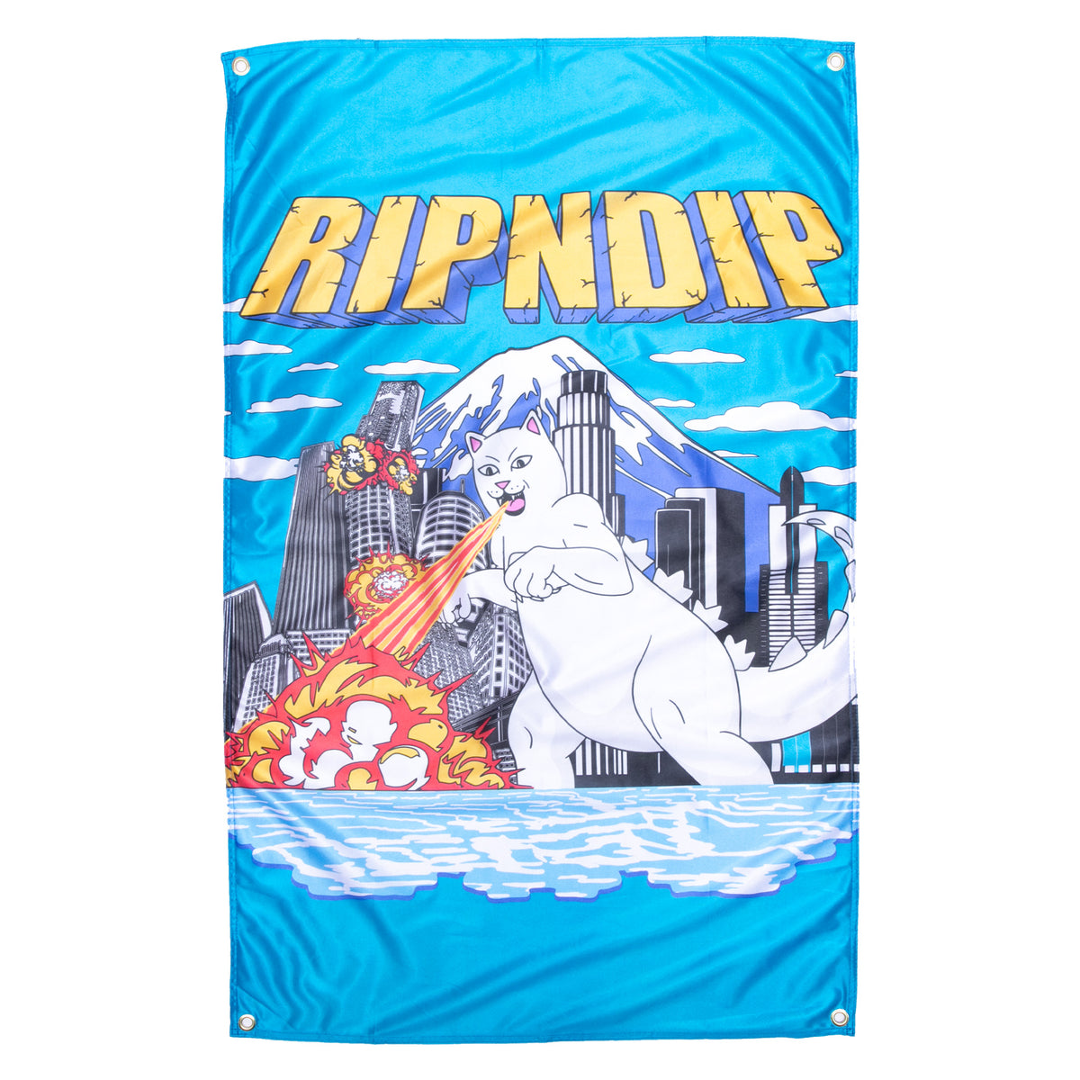 344101 Nermzilla Wall Banner (Blue)