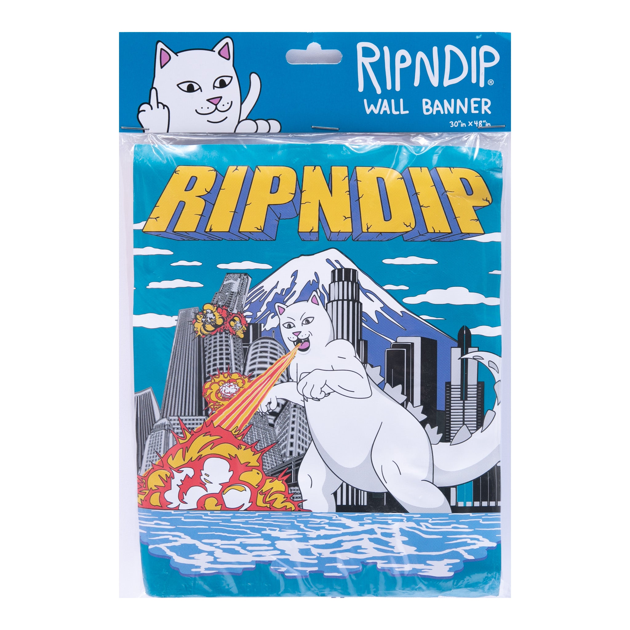 344101 Nermzilla Wall Banner (Blue)