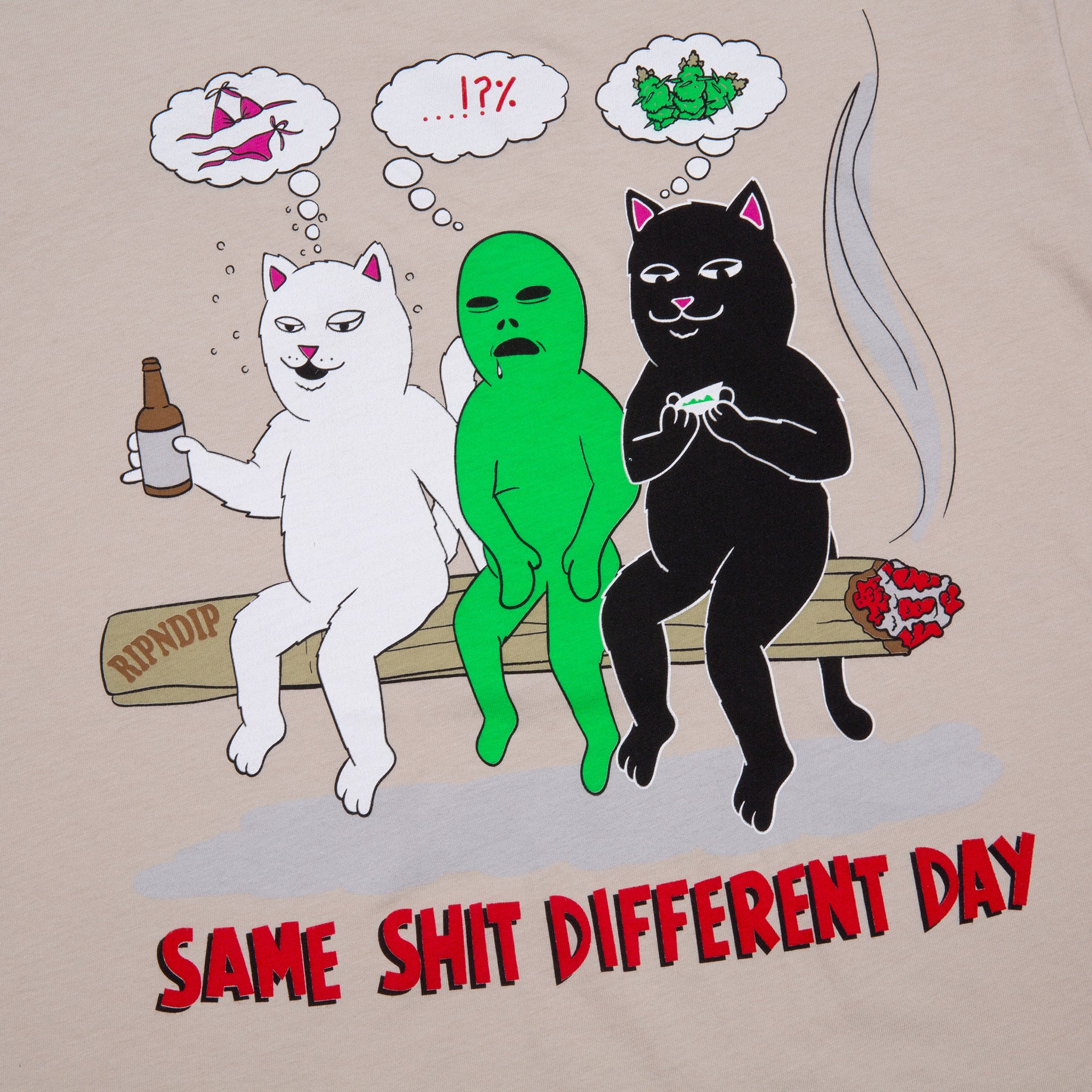 RIPNDIP Same Dreams Tee (Tan)