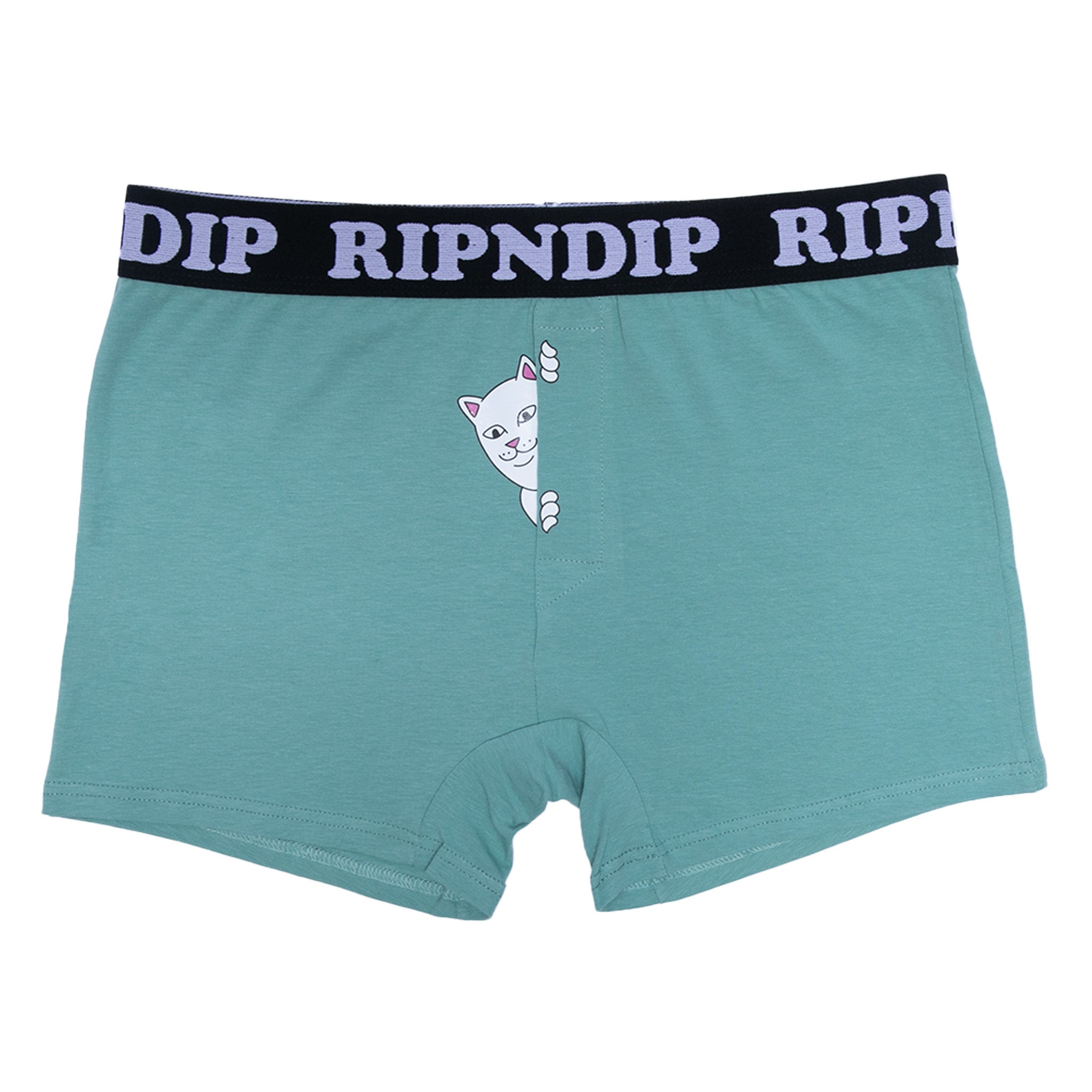 RIPNDIP Peek A Nermal Boxers (Pine)
