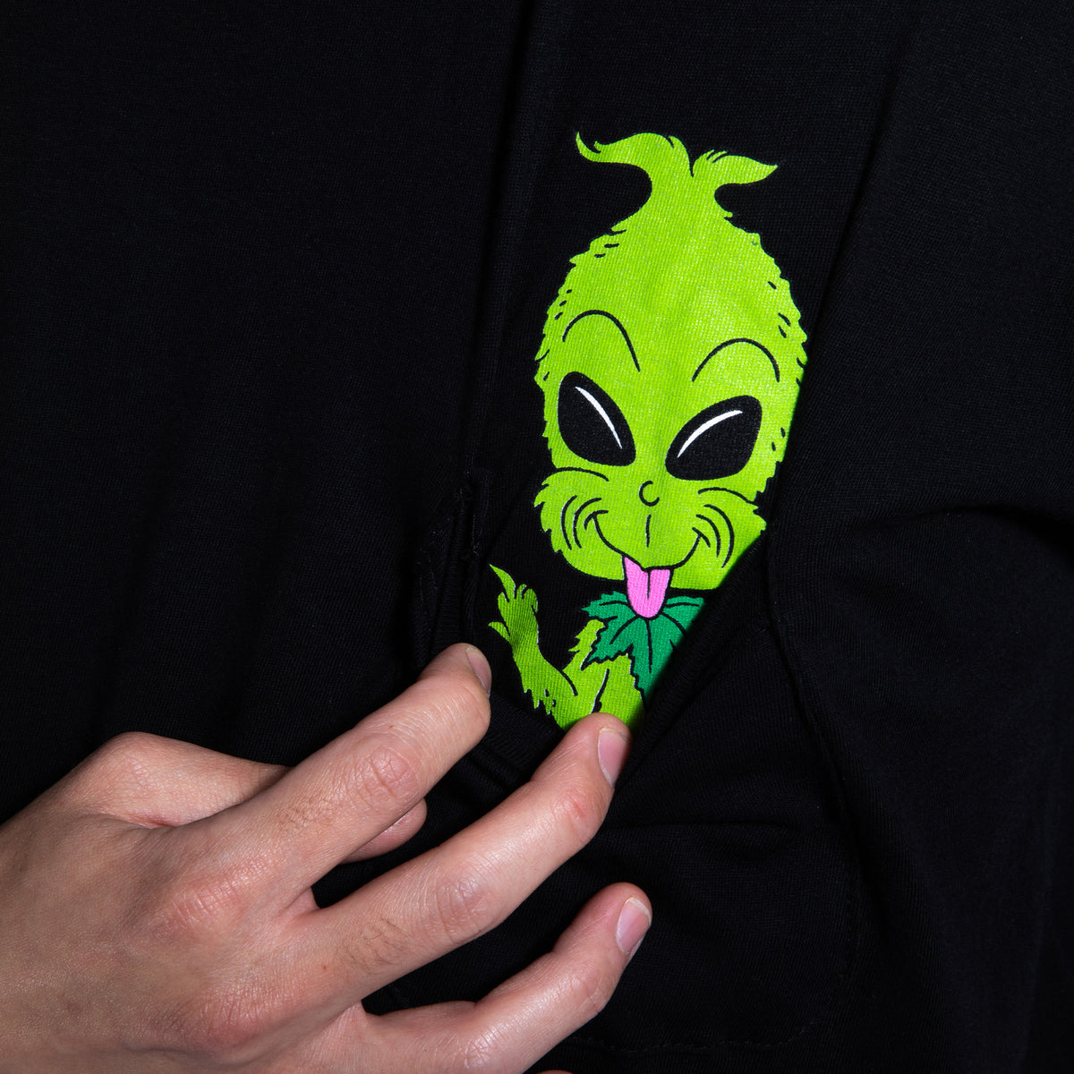 RIPNDIP Bah Humbug Pocket Tee (Black)
